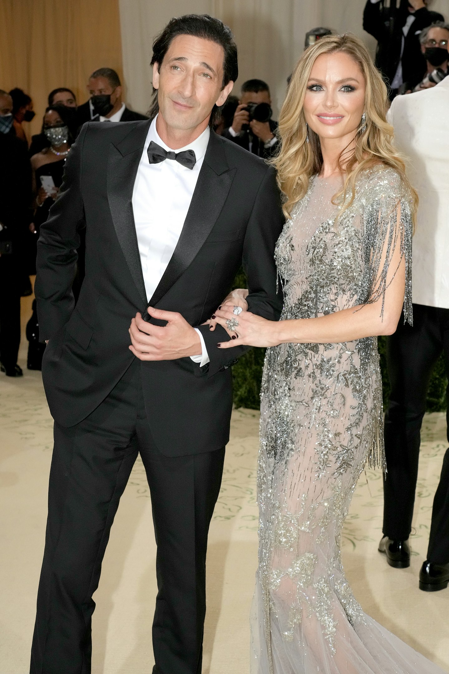 Adrian Brody and Georgina Chapman met gala 2021