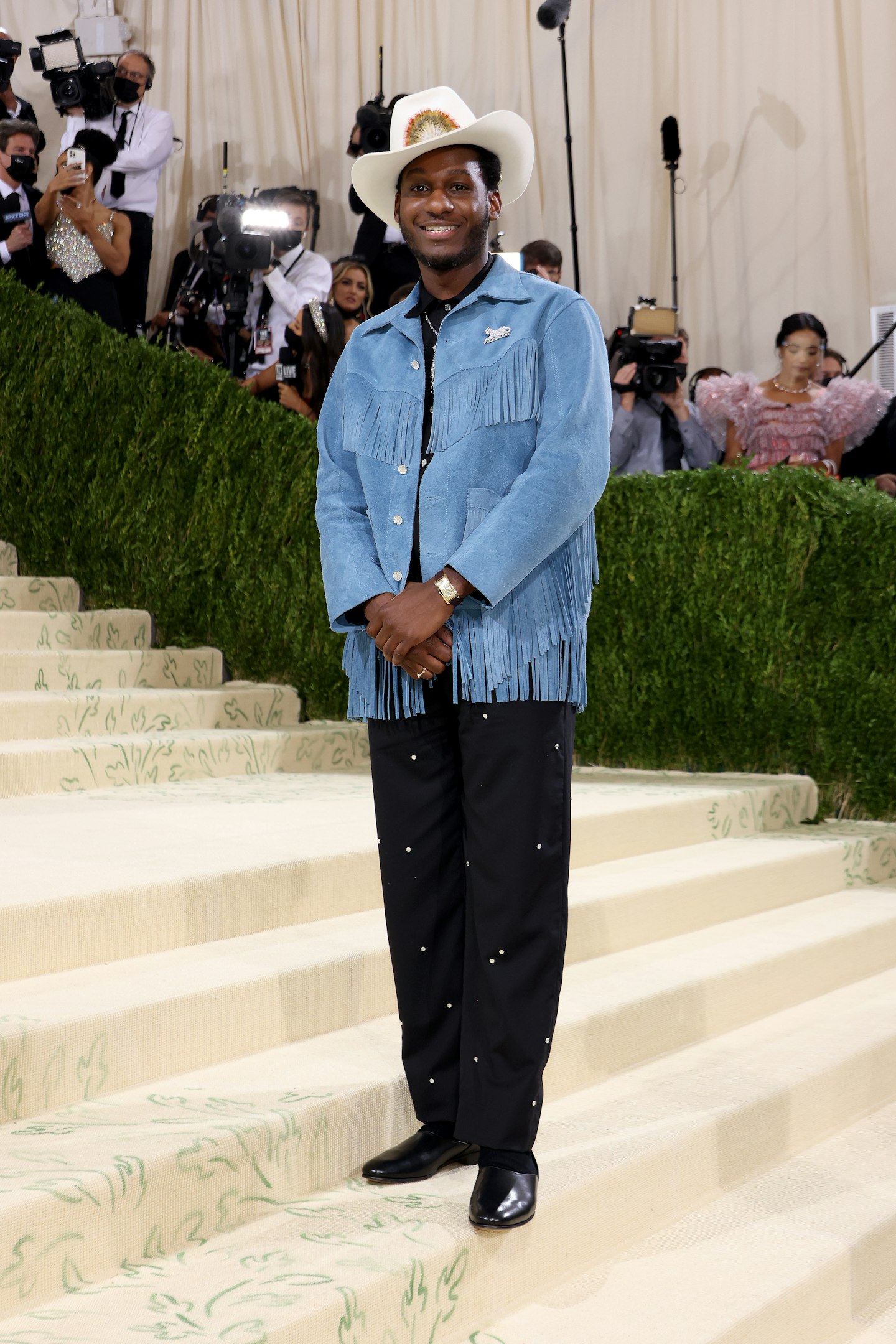 Leon Bridges met gala 2021