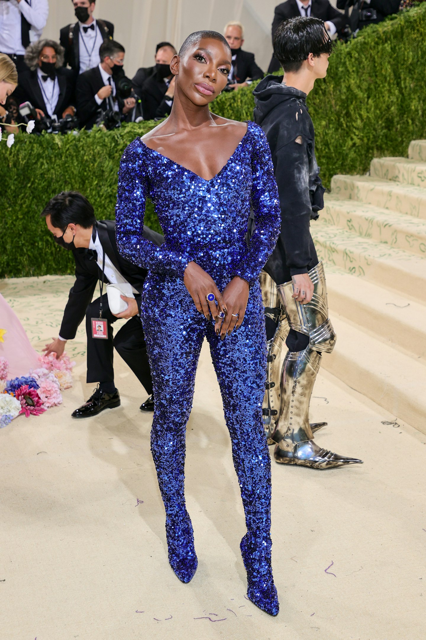 Michaela Coel met gala 2021