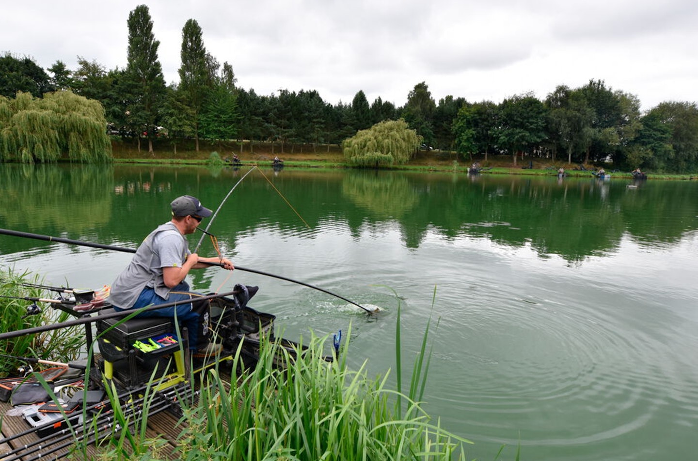 “Shallow fishing was going to be the only way to catch”