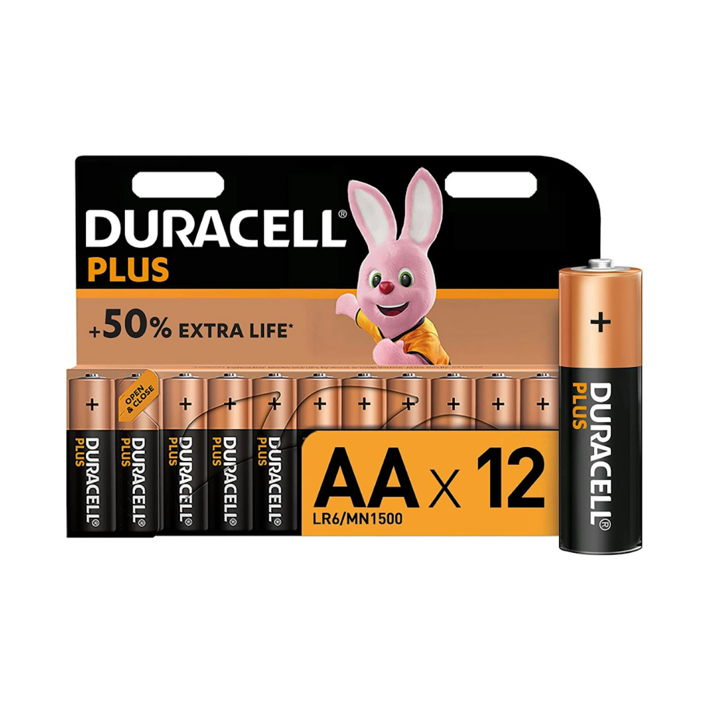 Duracell Plus AA Alkaline Batteries