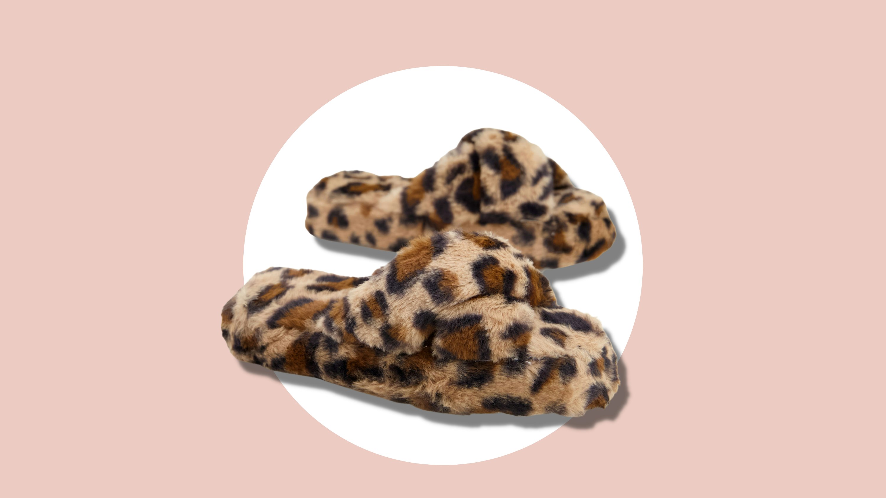 Leopard print house shoes on sale
