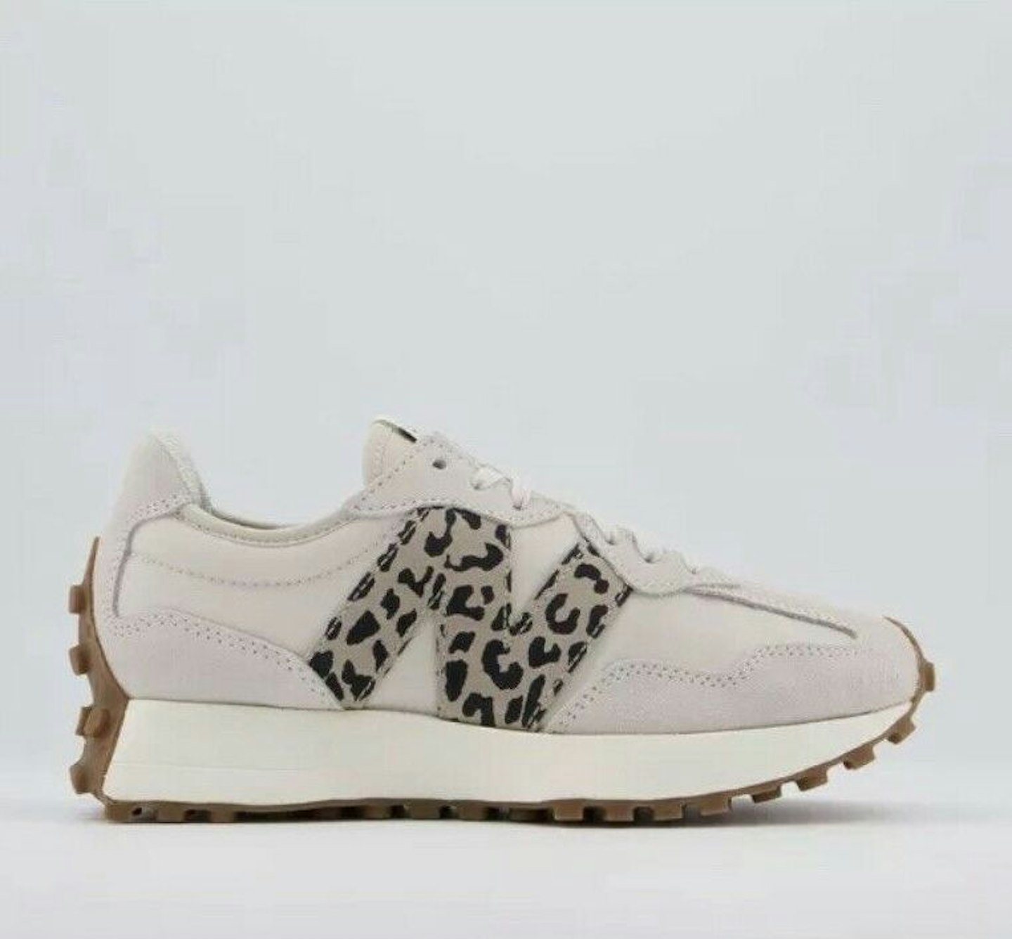 New Balance, 327 moonbeam Leopard, £125