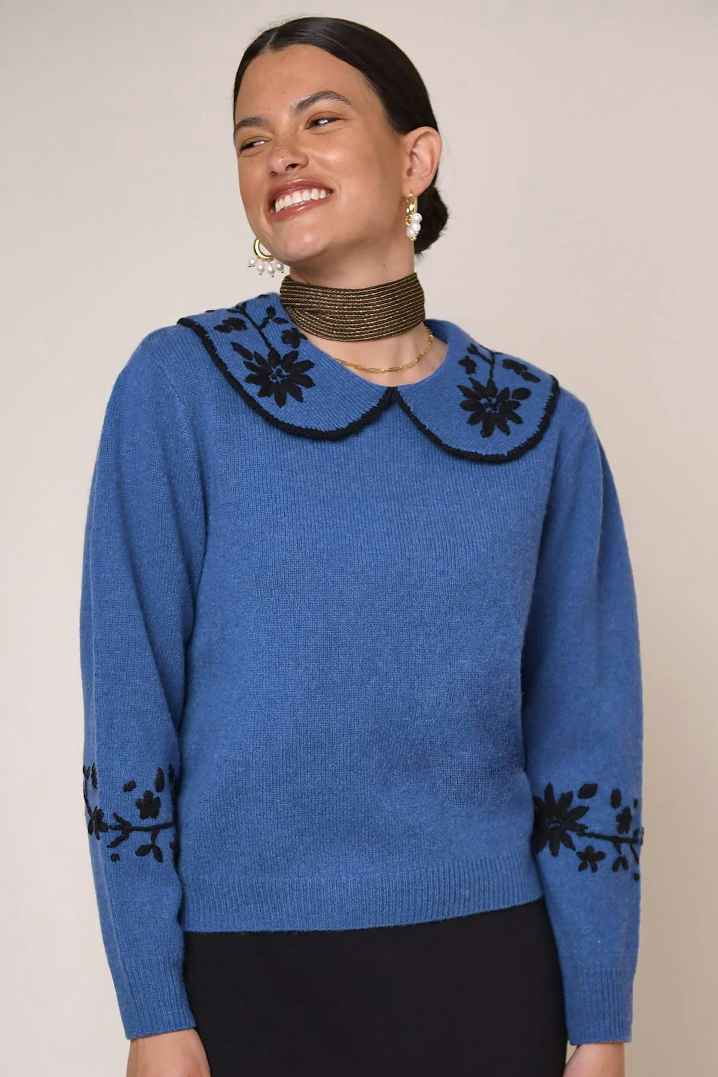 Embroidered Jumper, £225