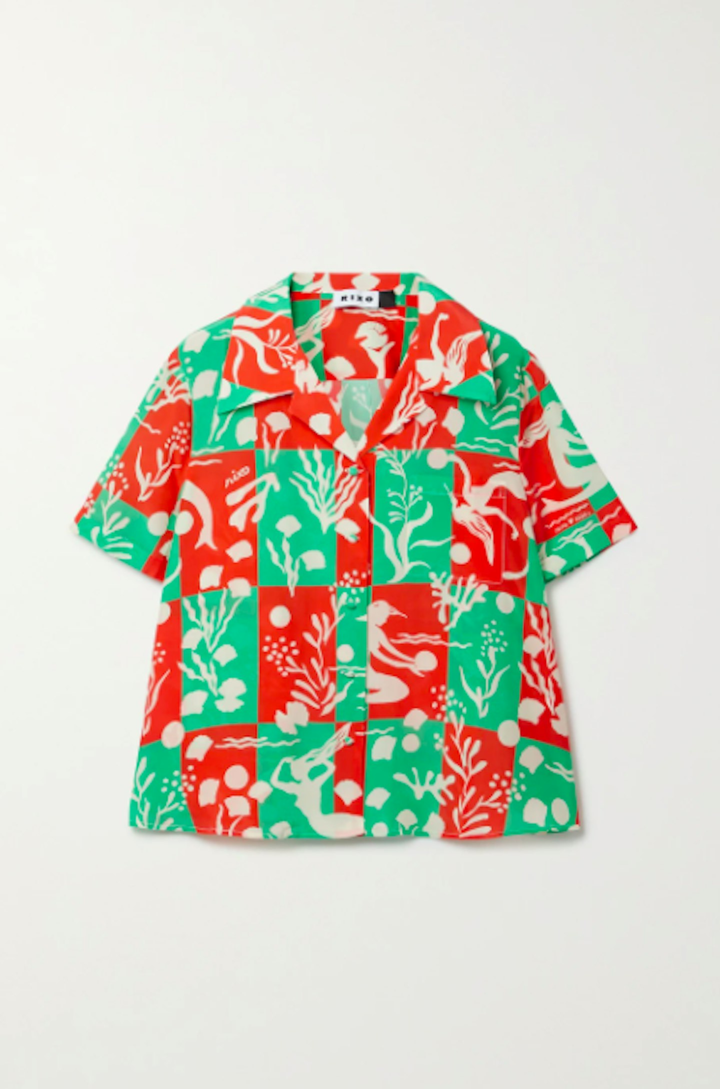 Printed Silk Shirt, £195 at Net-a-Porter