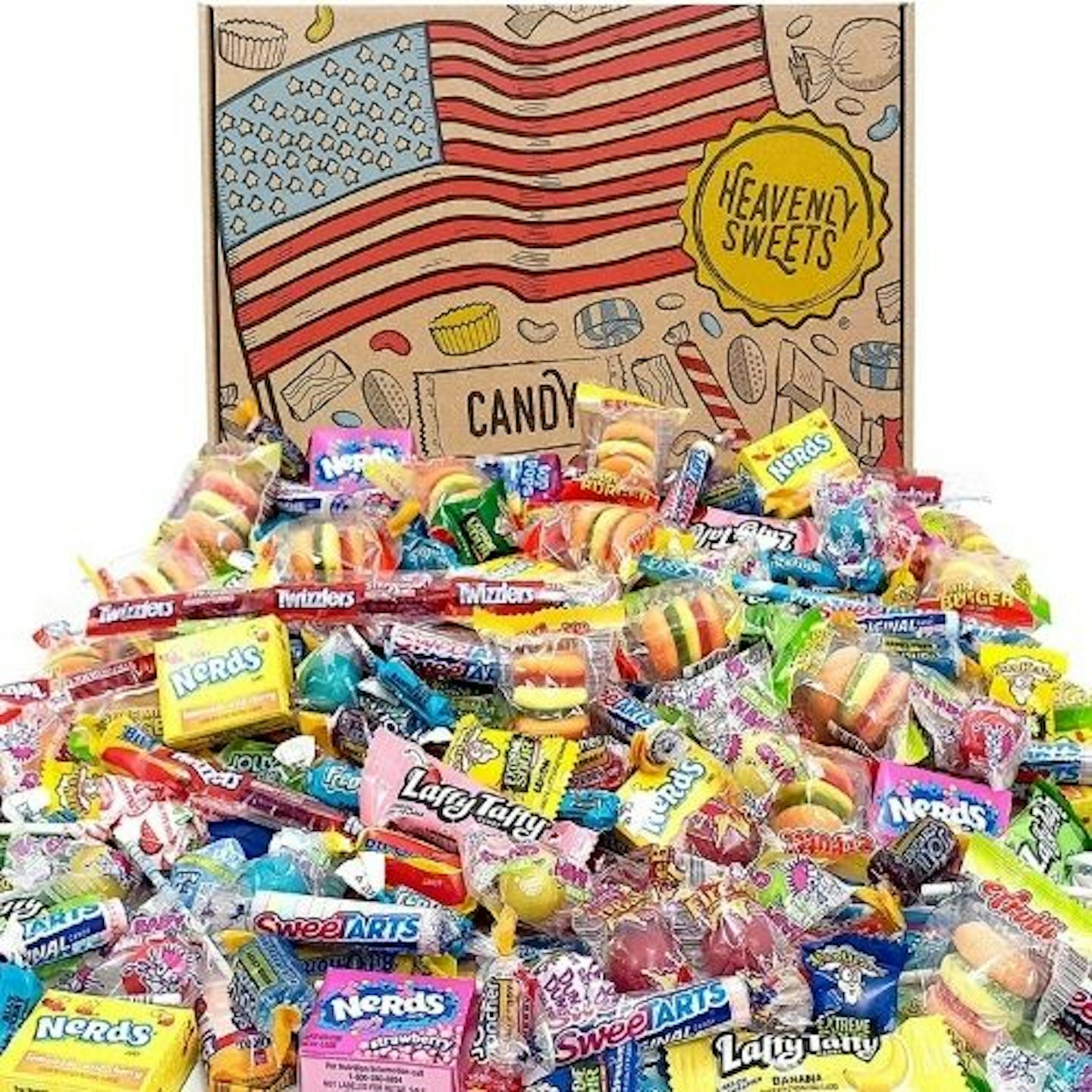 Heavenly Sweets American Candy Party Gift Box