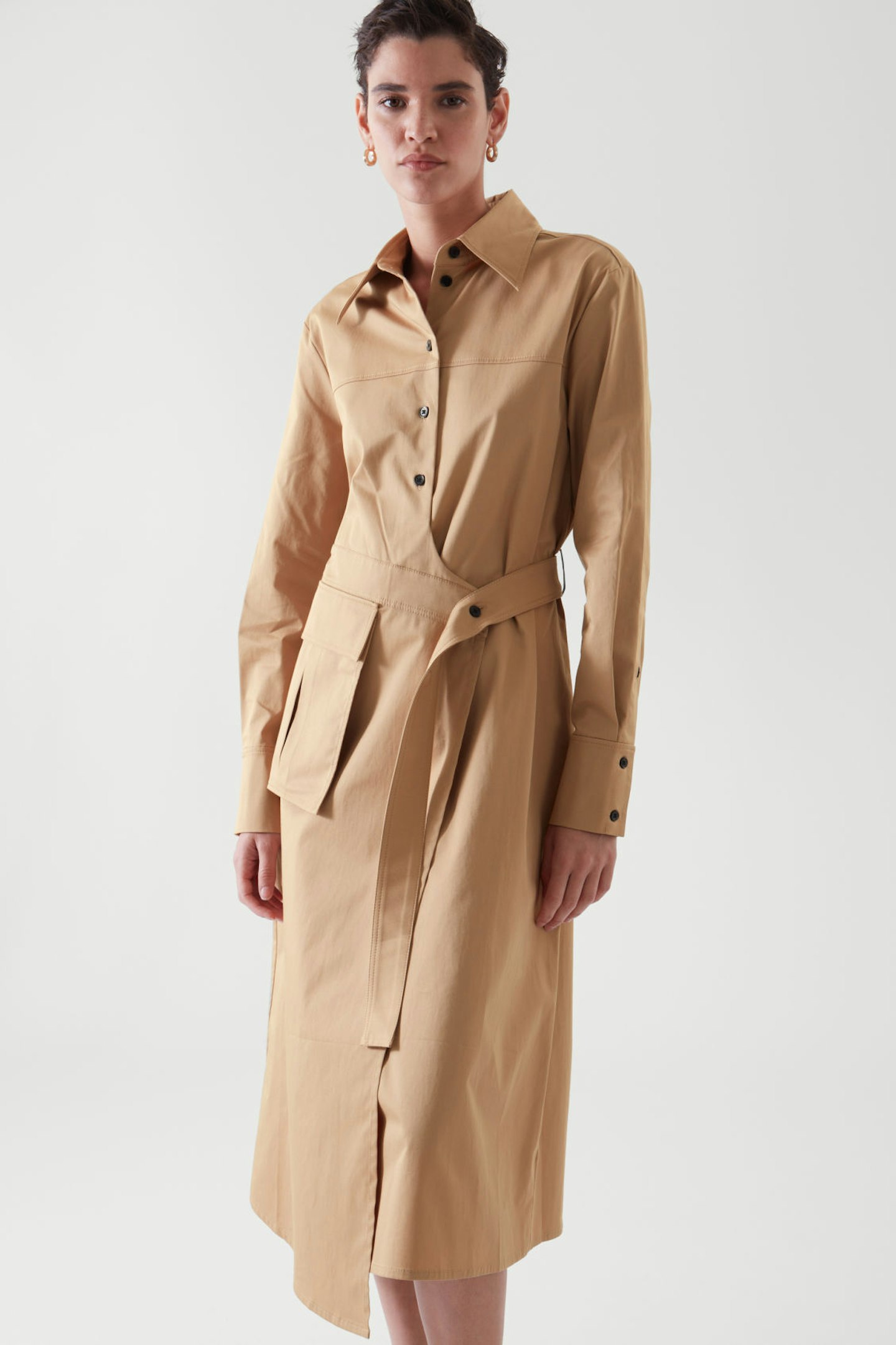 COS, Belted Shirt Dress, £79