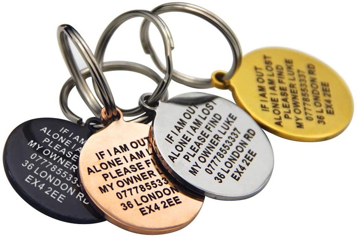 Personalised Engraved Dog Tag
