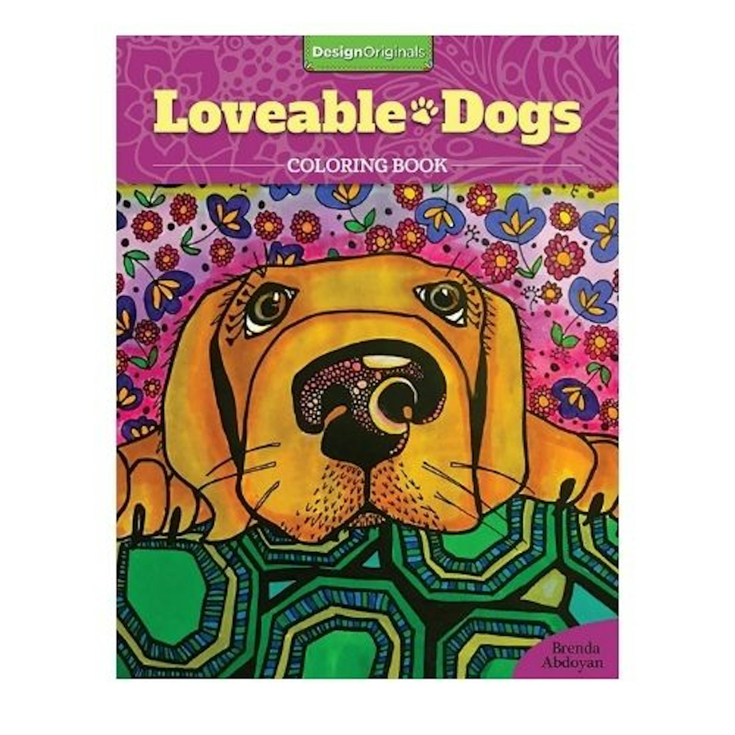 Lovable Dogs Colouring Book