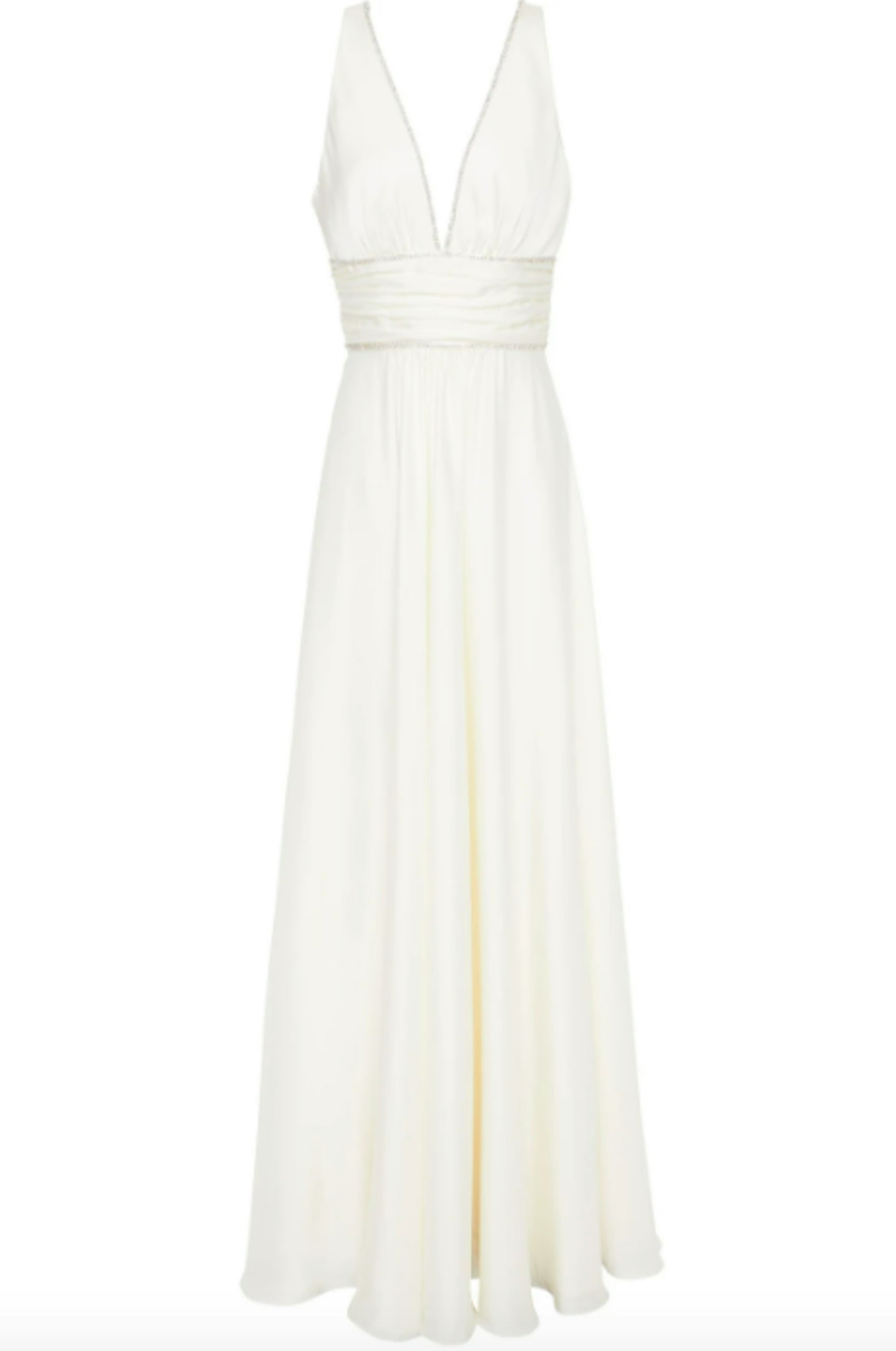 Song Flower Crystal-Embellished Satin Bridal Gown, £1,320