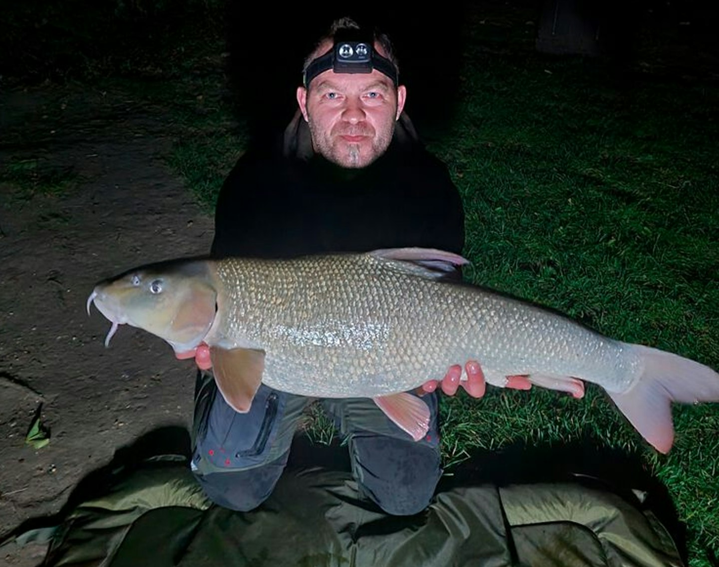 Marcin banked the 20lb 9oz barbel from the River Thames