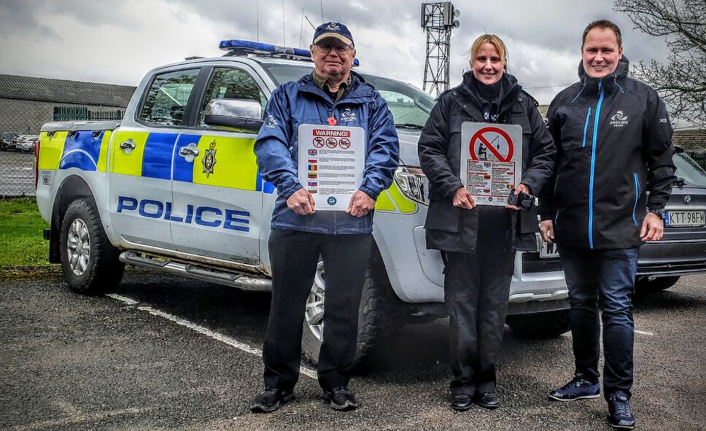 Less than 10 per cent of fisheries crimes (licence evasion, fish theft) are committed by non-British anglers