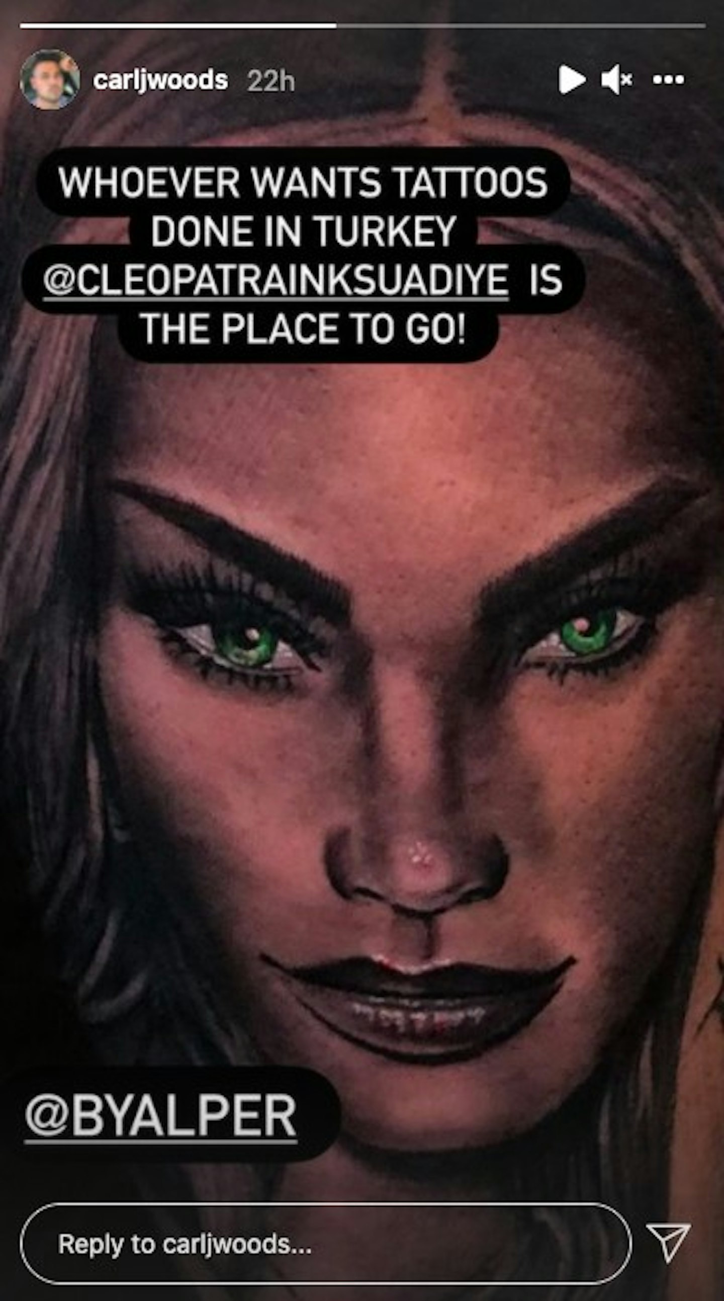 carl woods katie price tattoo