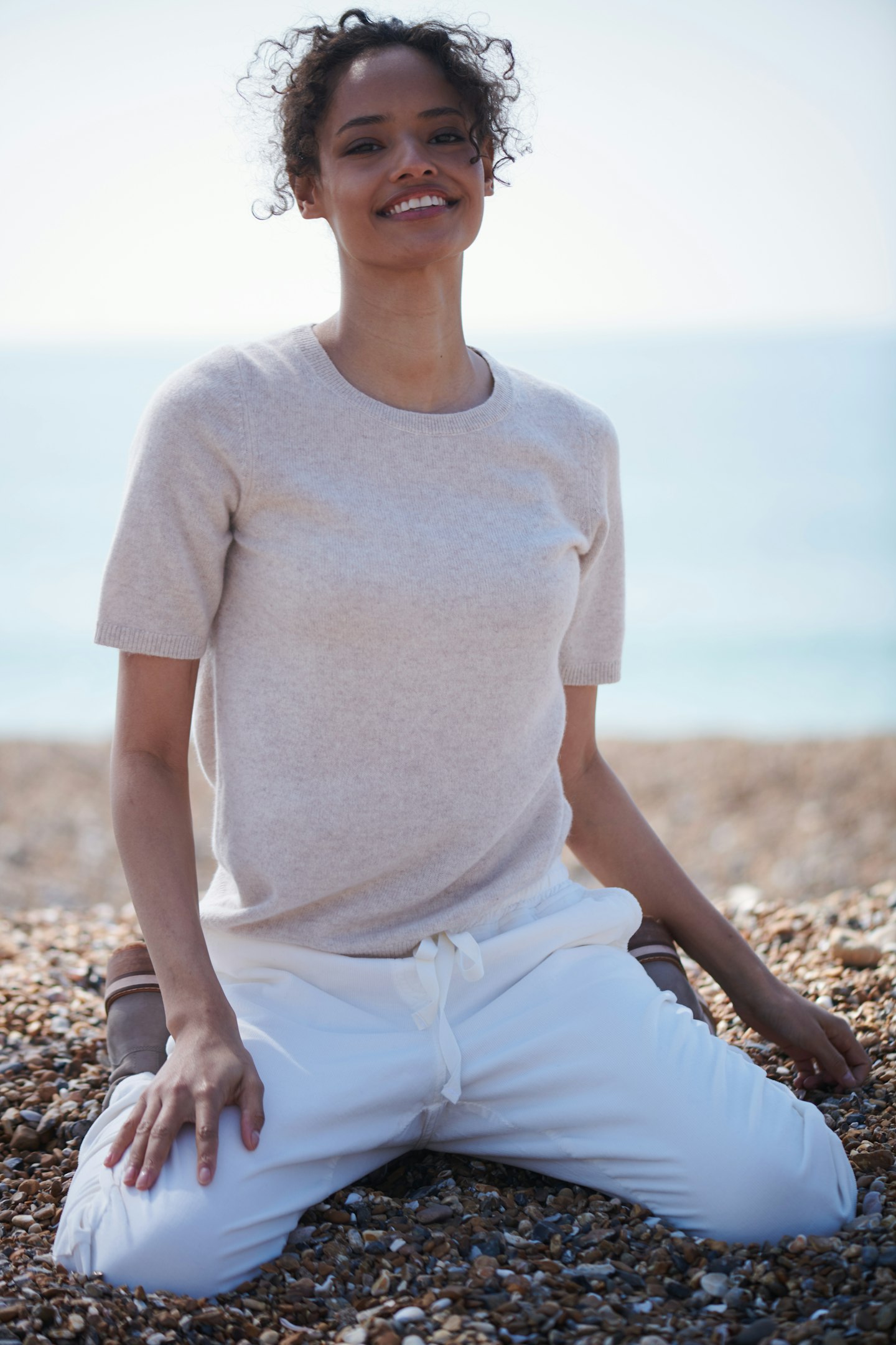 The White Company, Cashmere T-shirt, £89