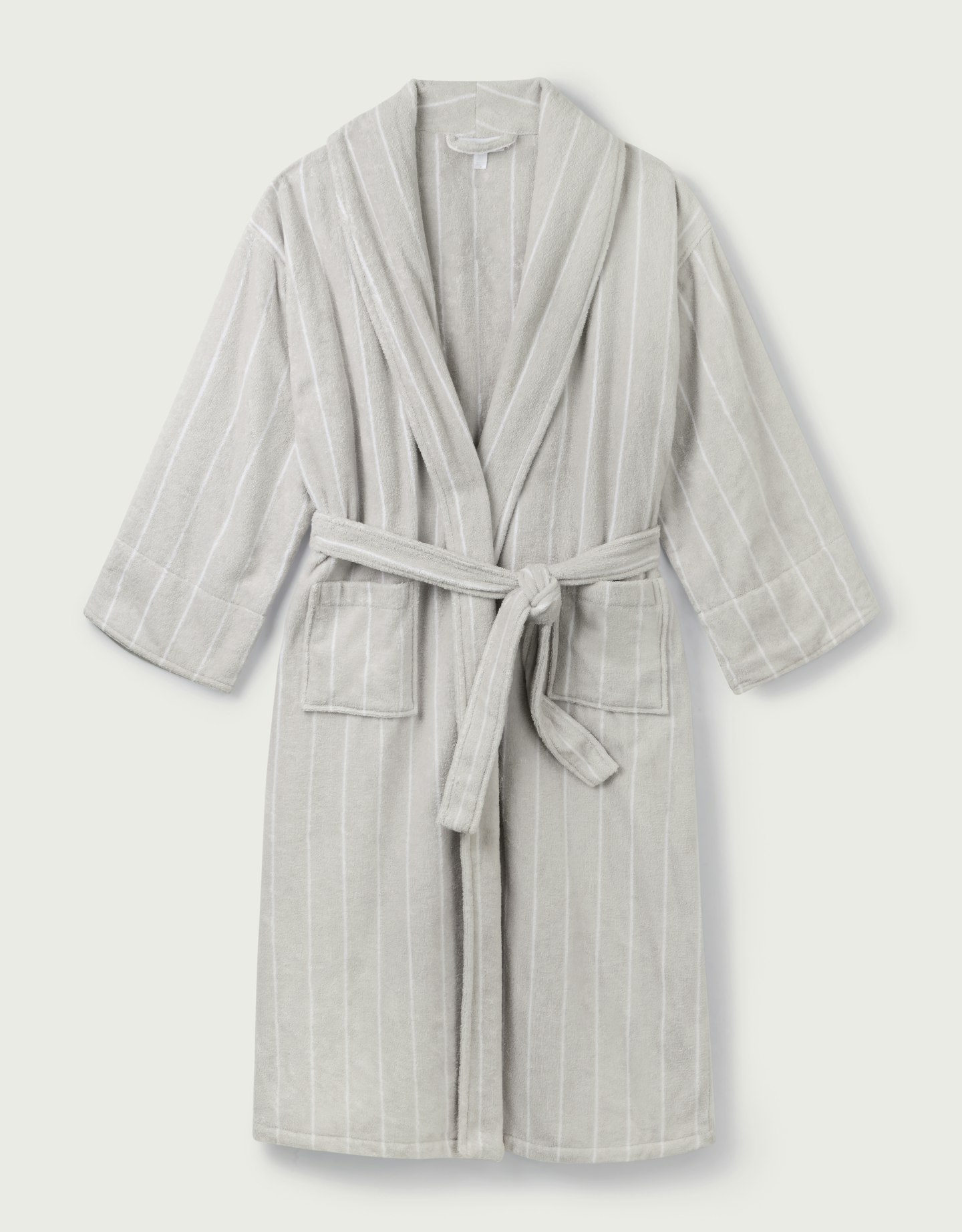 The White Company, Classic Cotton Stripe Robe, £70