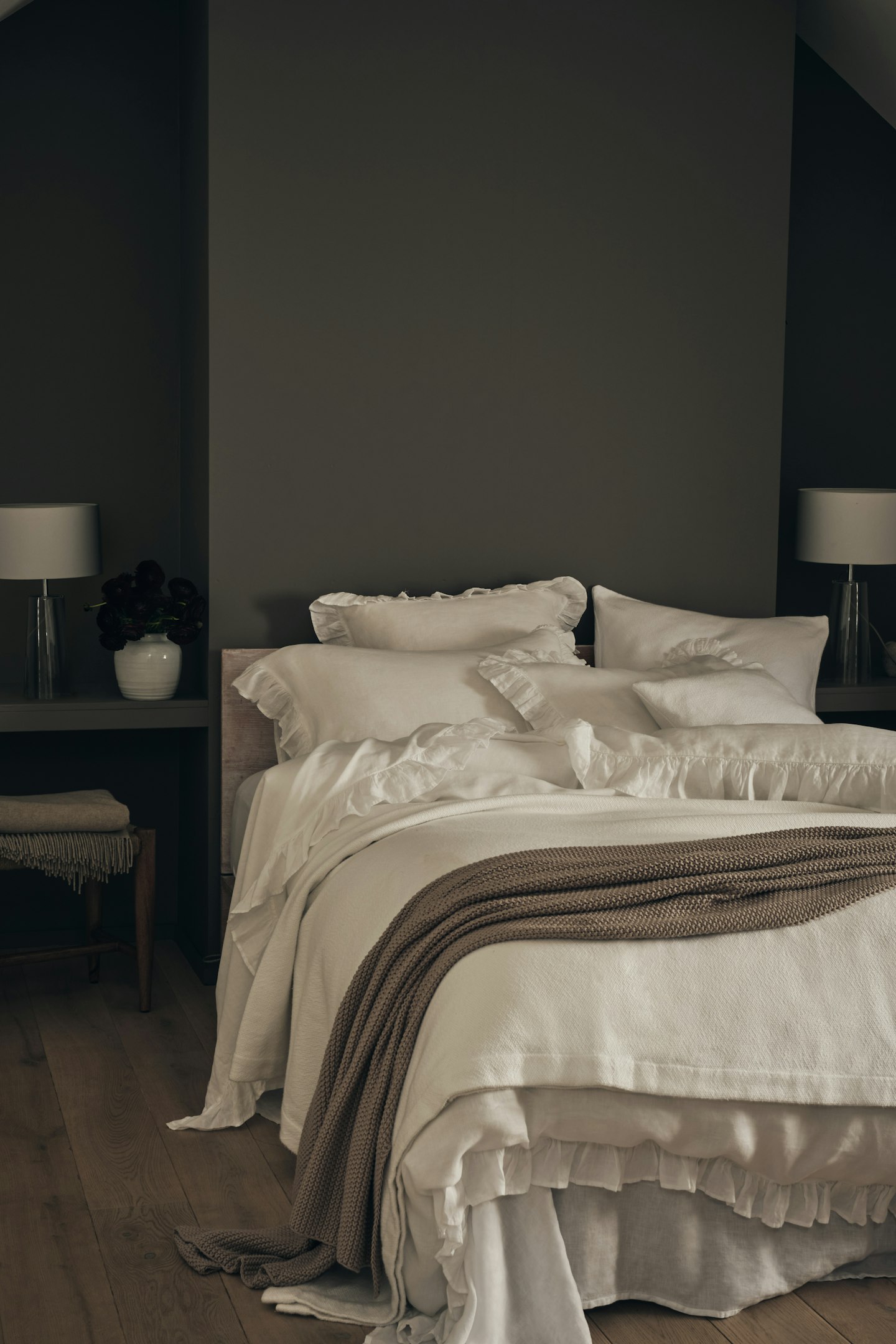 The White Company, Kara Hemp Duvet Cover, From £120