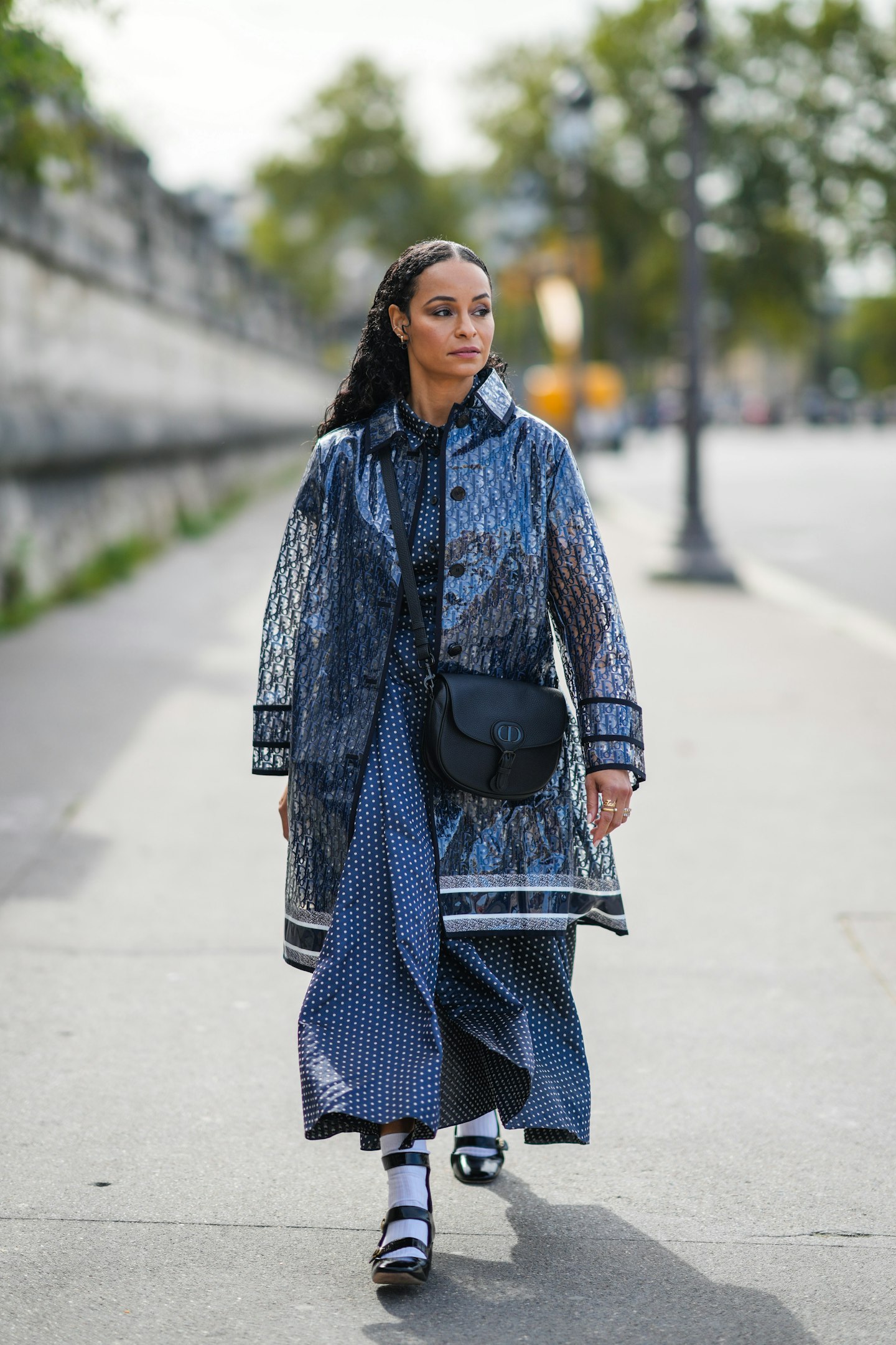 It's not just any rain coat, it's a Dior raincoat