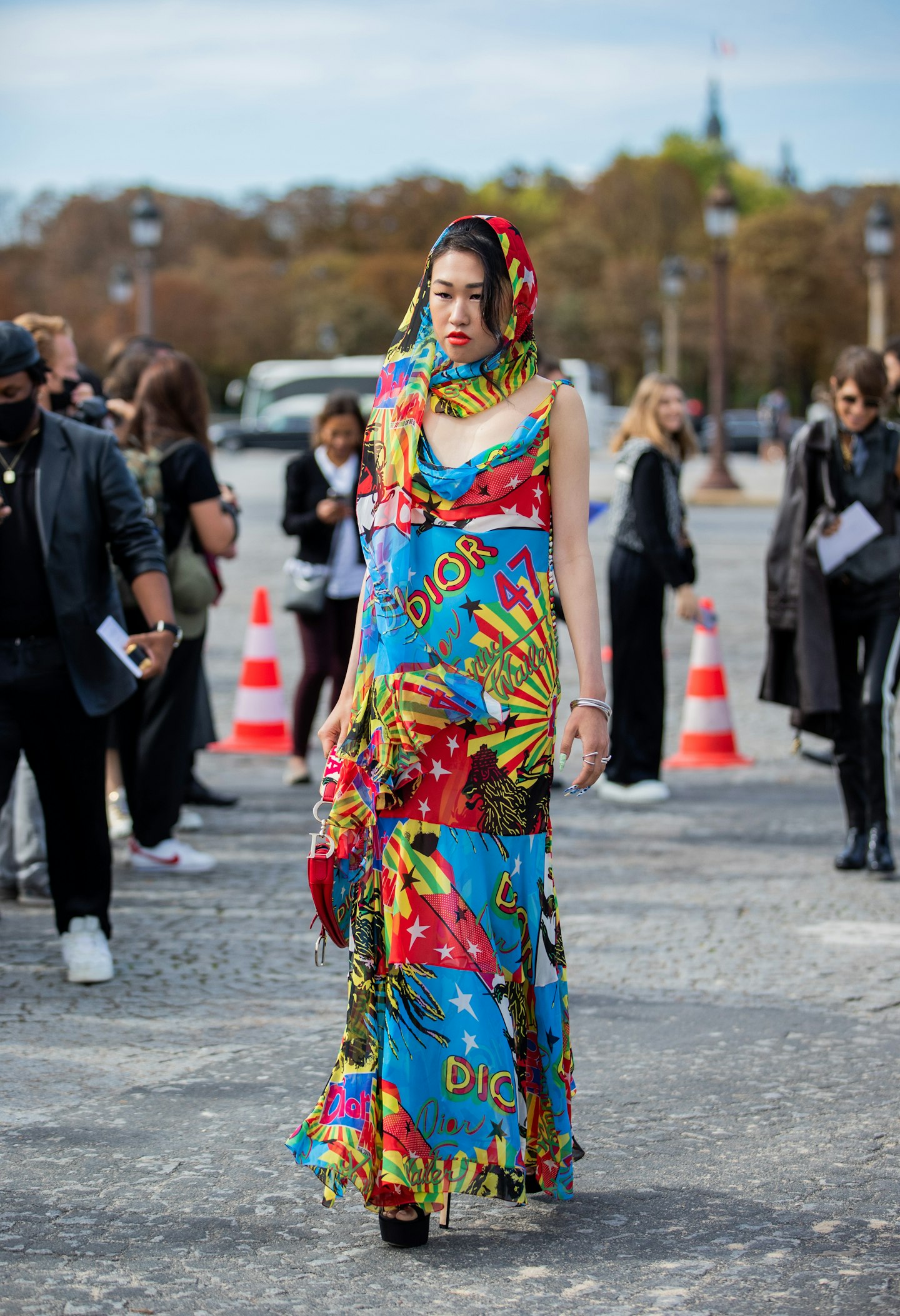 Jaime Xie makes a very convincing case for matchy-matchy fashion outside Dior
