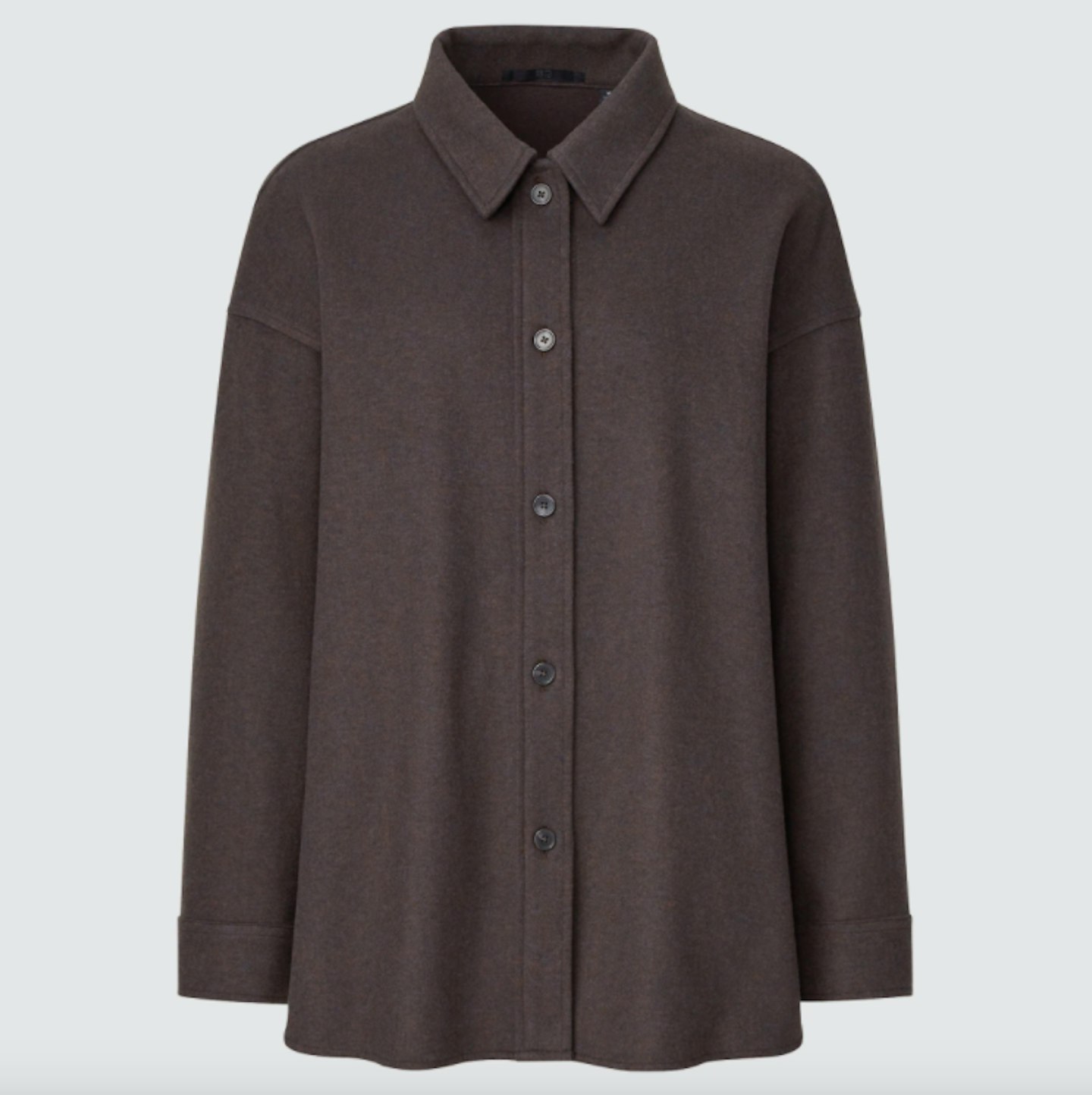 Uniqlo, Women Brushed Jersey Shirt Jacket, £39.90
