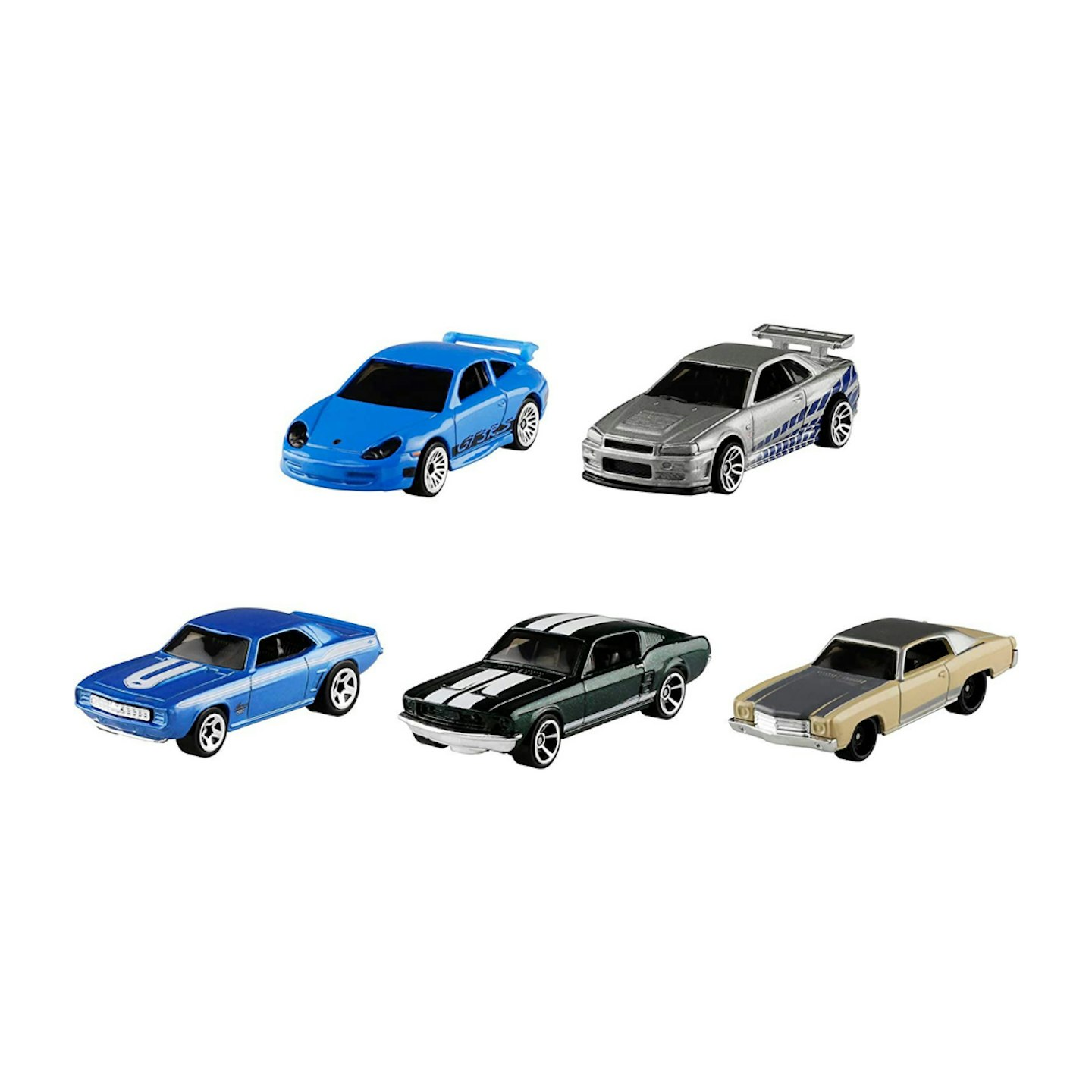 Hot Wheels Fast And Furious 5 Pack Vehicles