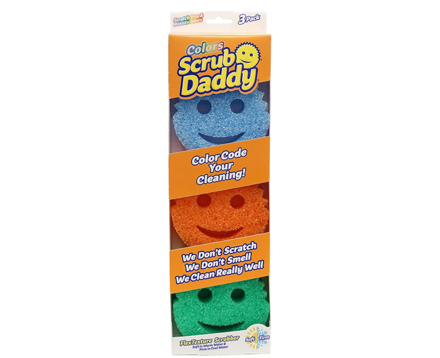 Scrub Daddy Colors Pack of 3