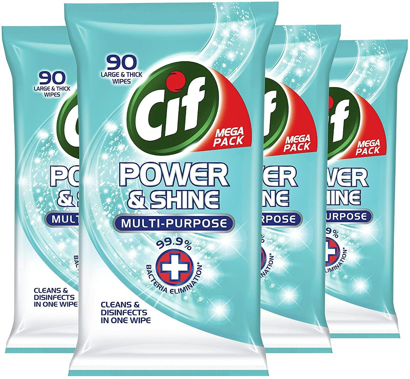 Cif Power & Shine Antibacterial Wipes