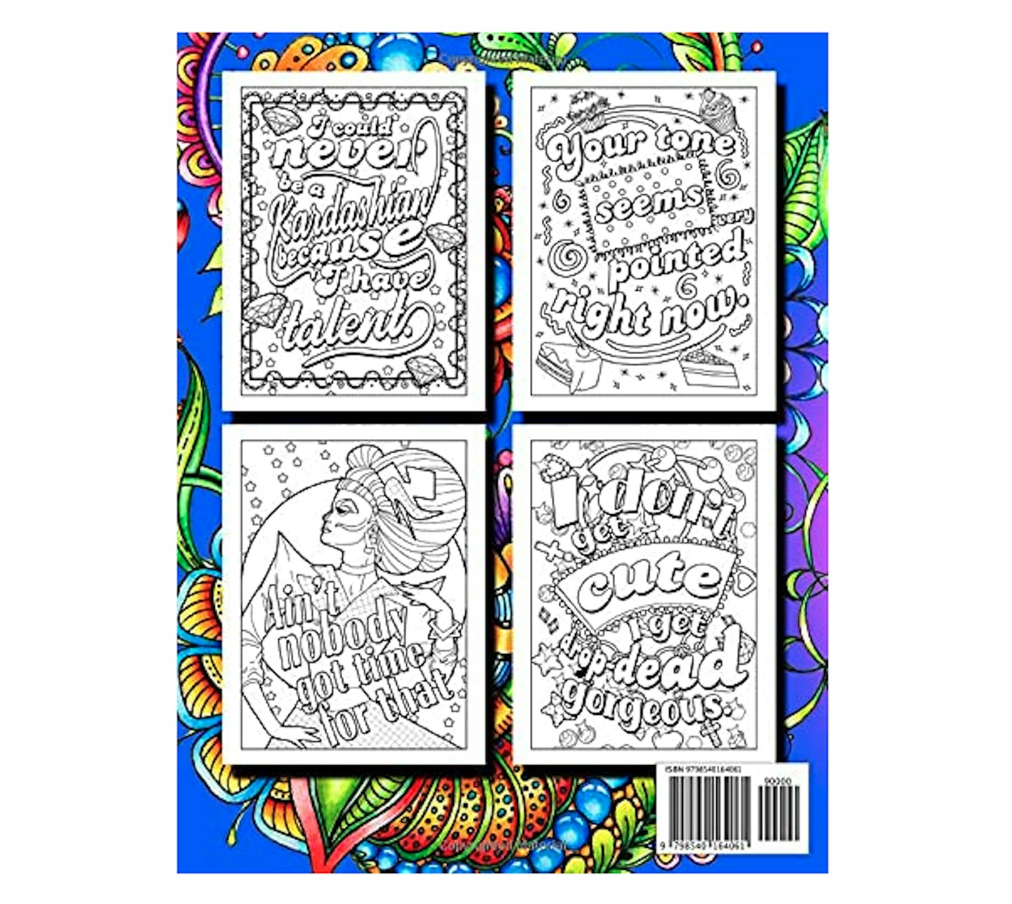 Rupaulu2018s Drag Race Quotes Coloring Book