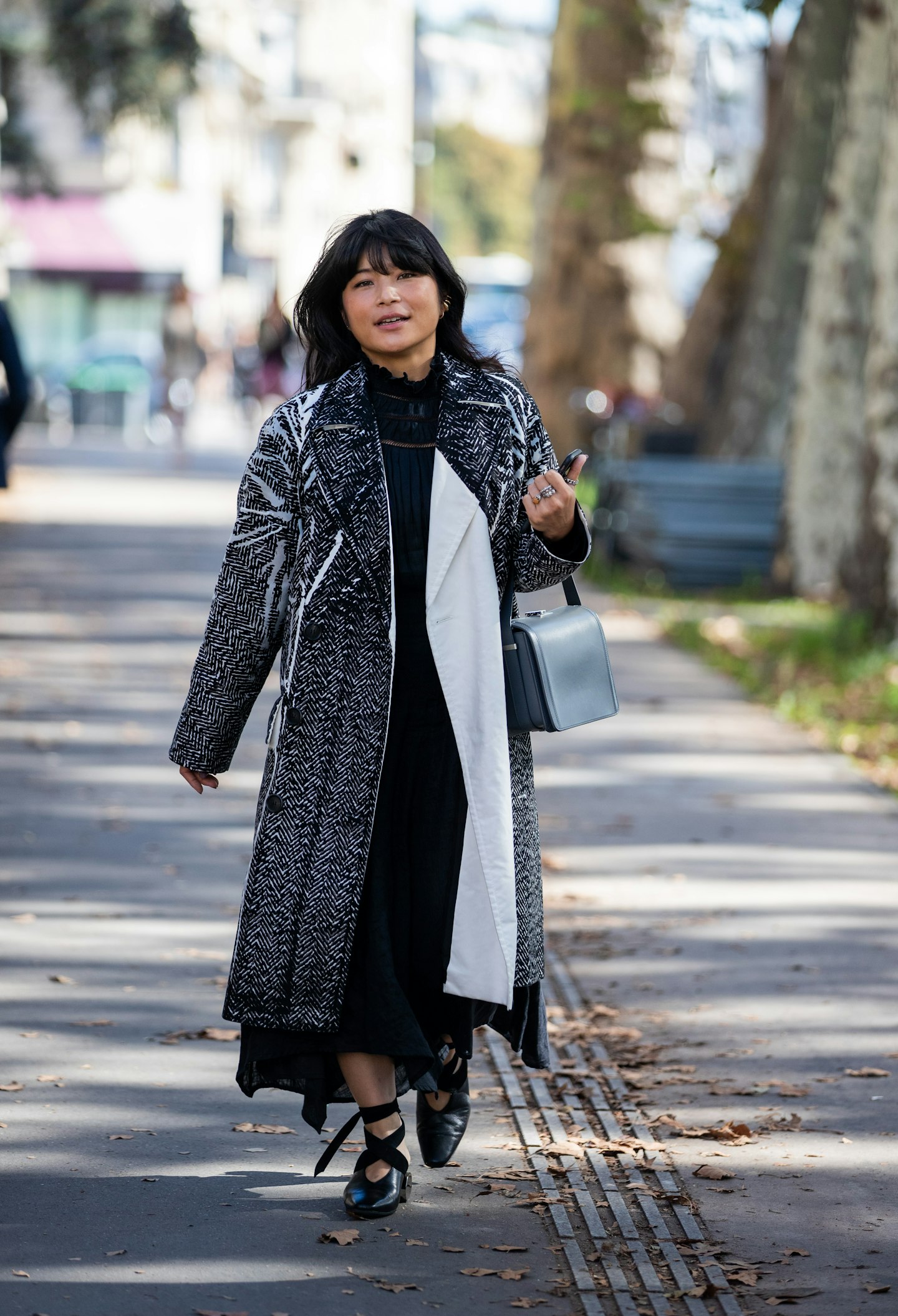 At Rick Owens, Elie Inoue's statement coat got us excited about winter weather