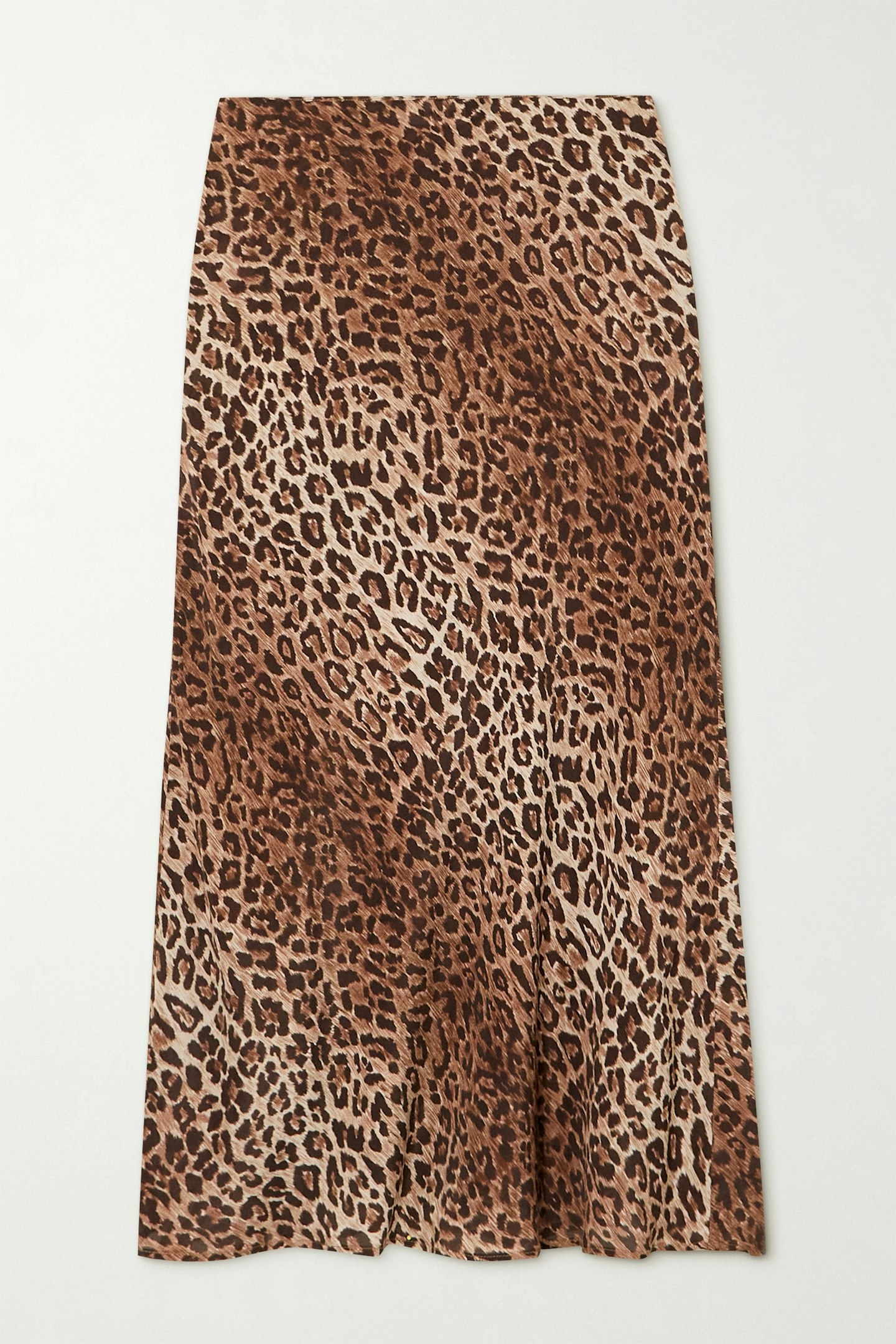 Rixo, Kelly Leopard-Print Chiffon Midi Skirt, £ 185 at Coggles