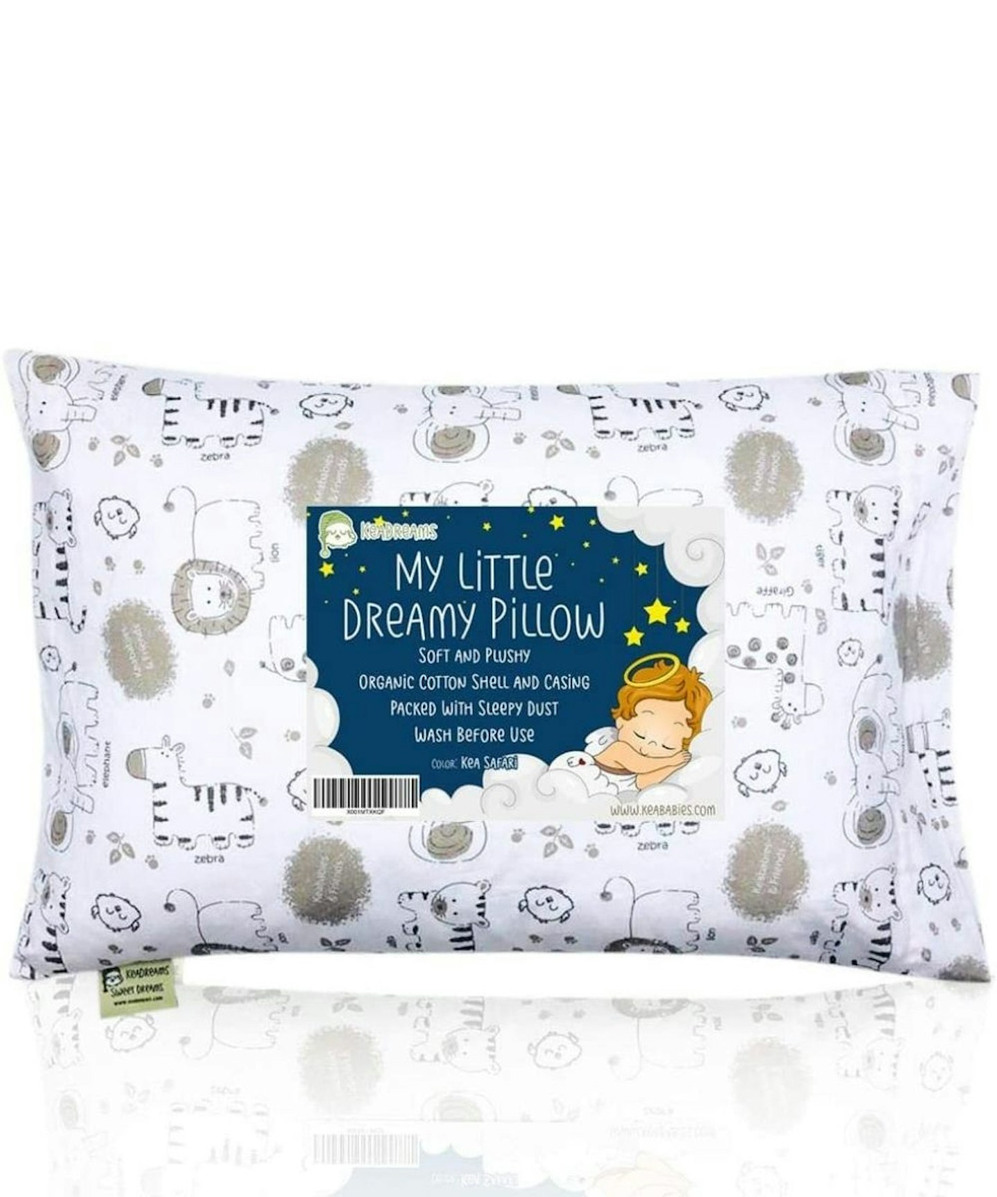 KeaBabies Toddler Pillow with Pillowcase