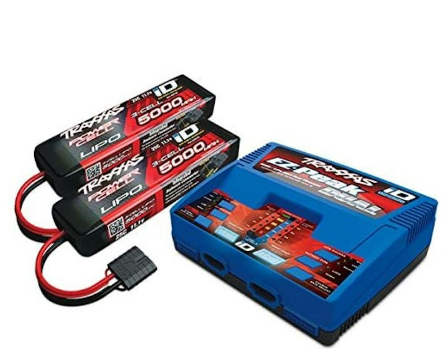 Traxxas EZ-Peak Charger & x2 5000mAh LiPo Batteries