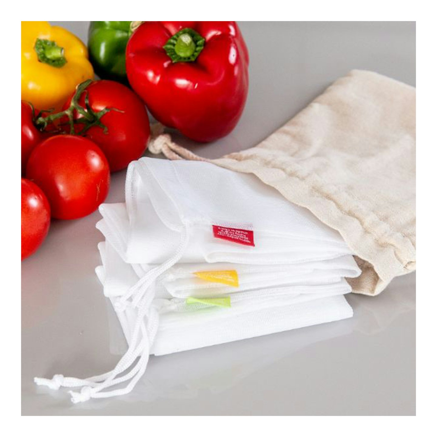 Addis Set of 3 Reusable Produce Bags