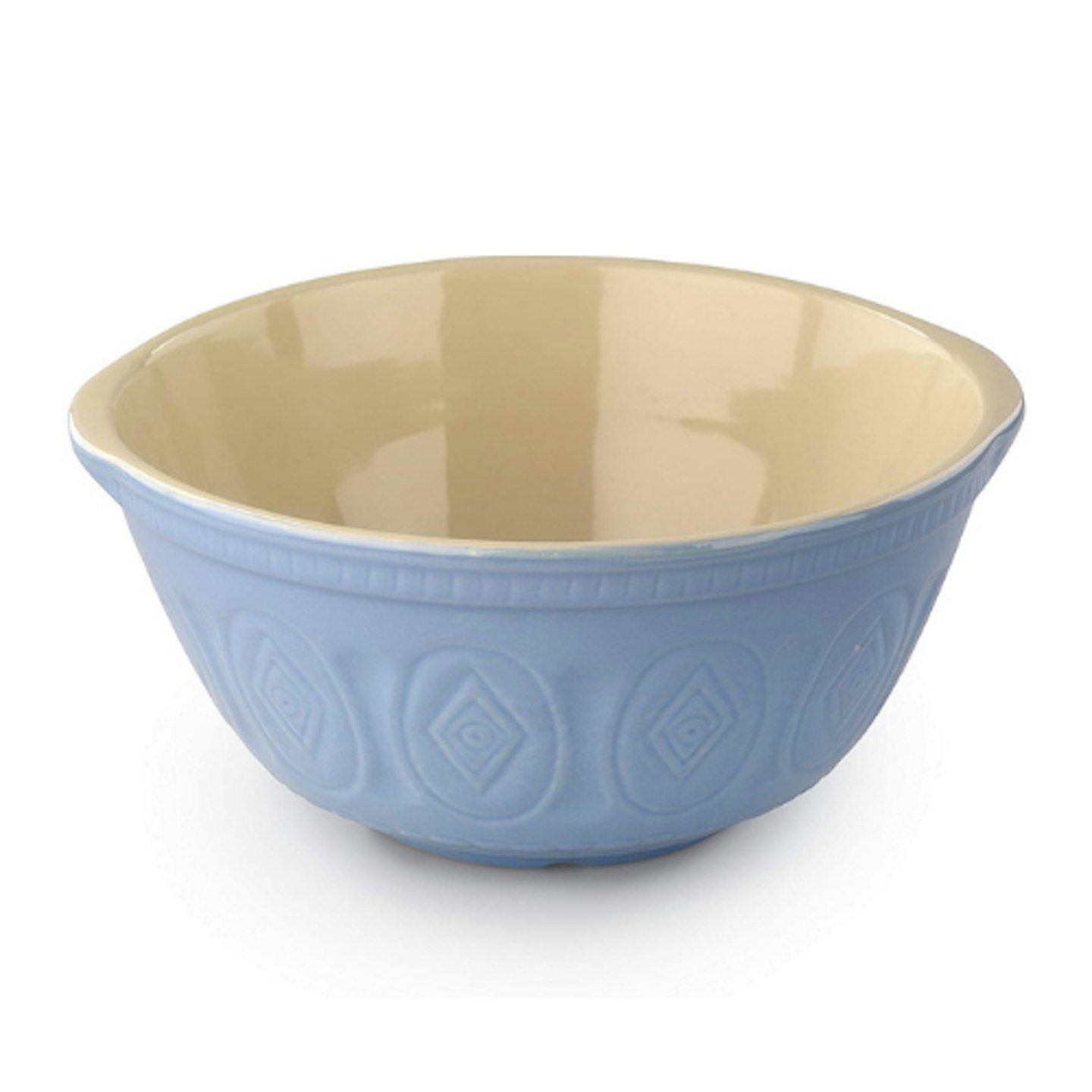 Tala Traditional Ceramic Stoneware Mixing Bowl on a white background.