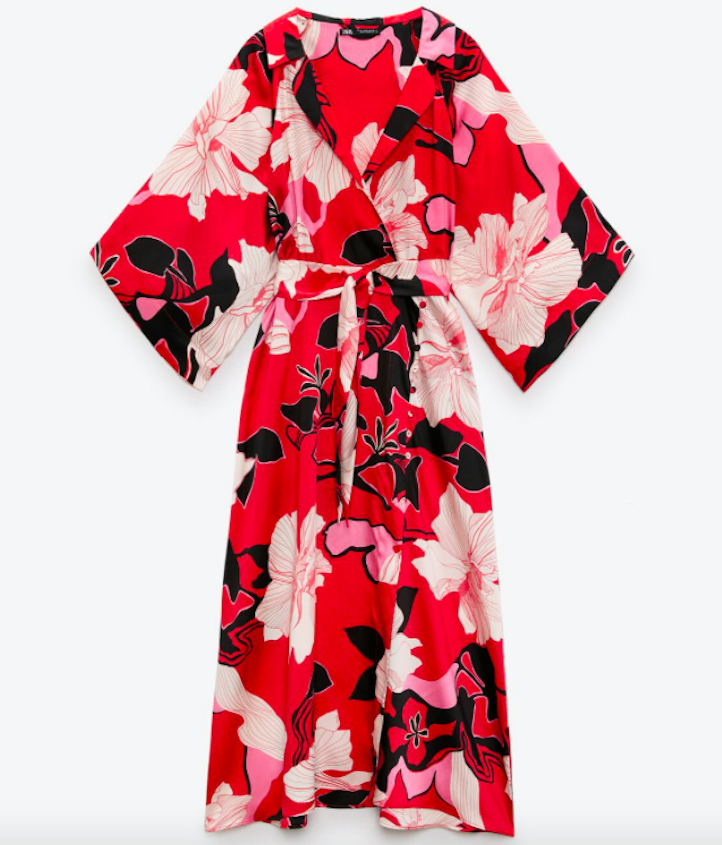 Zara, Floral Print Dress, £59.99