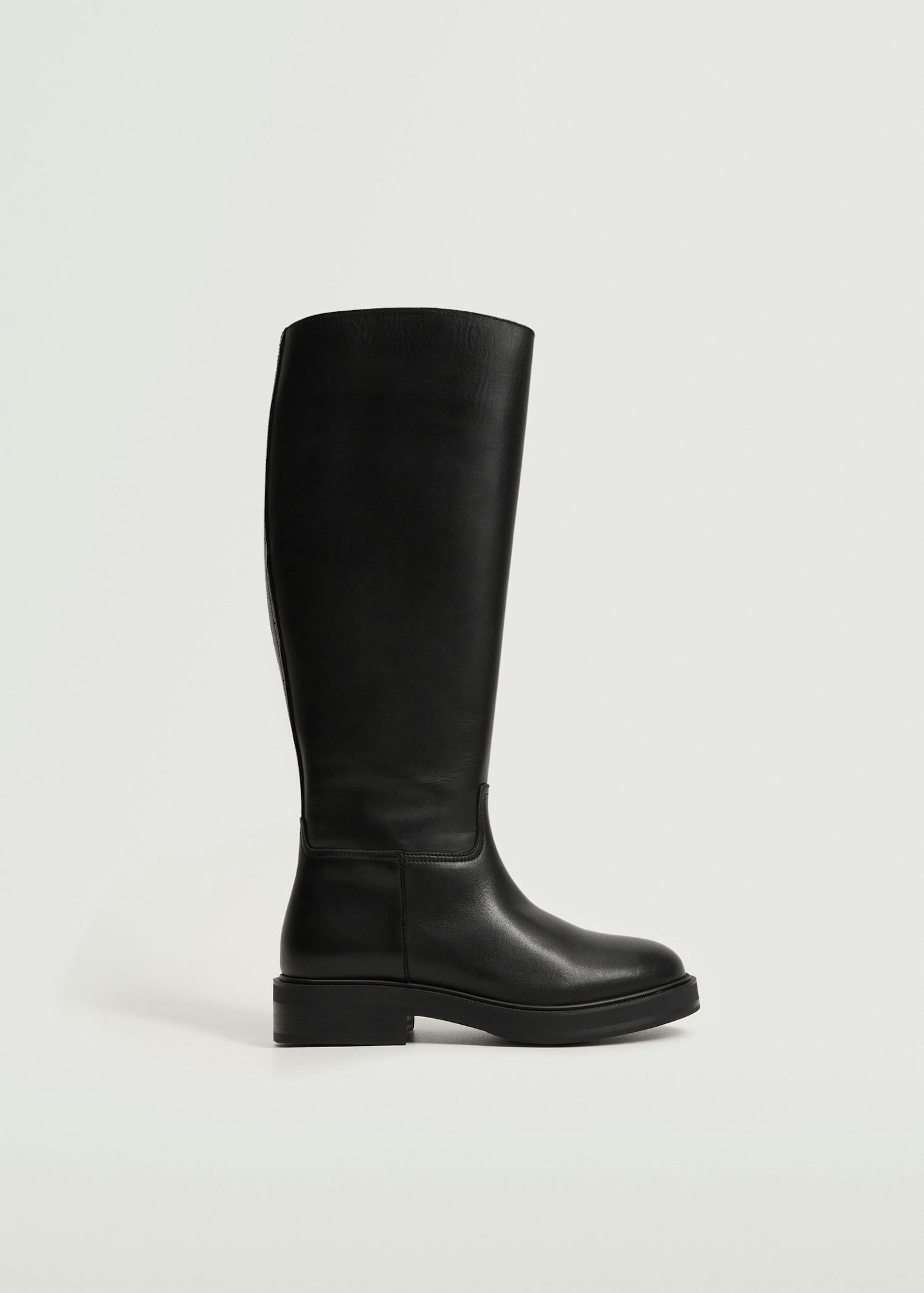 Mango, Leather Boots With Tall Leg, £139.99
