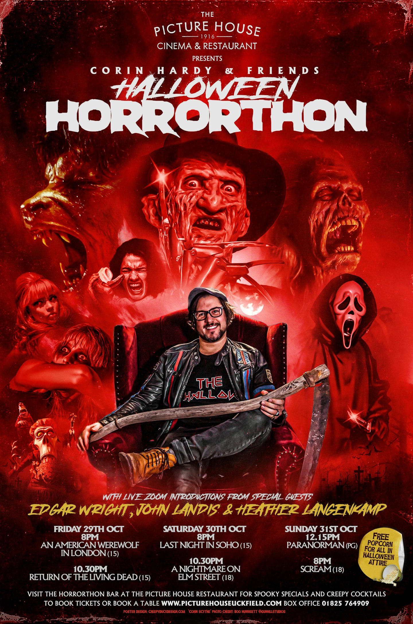 Corin Hardy – Halloween Horrorthon poster