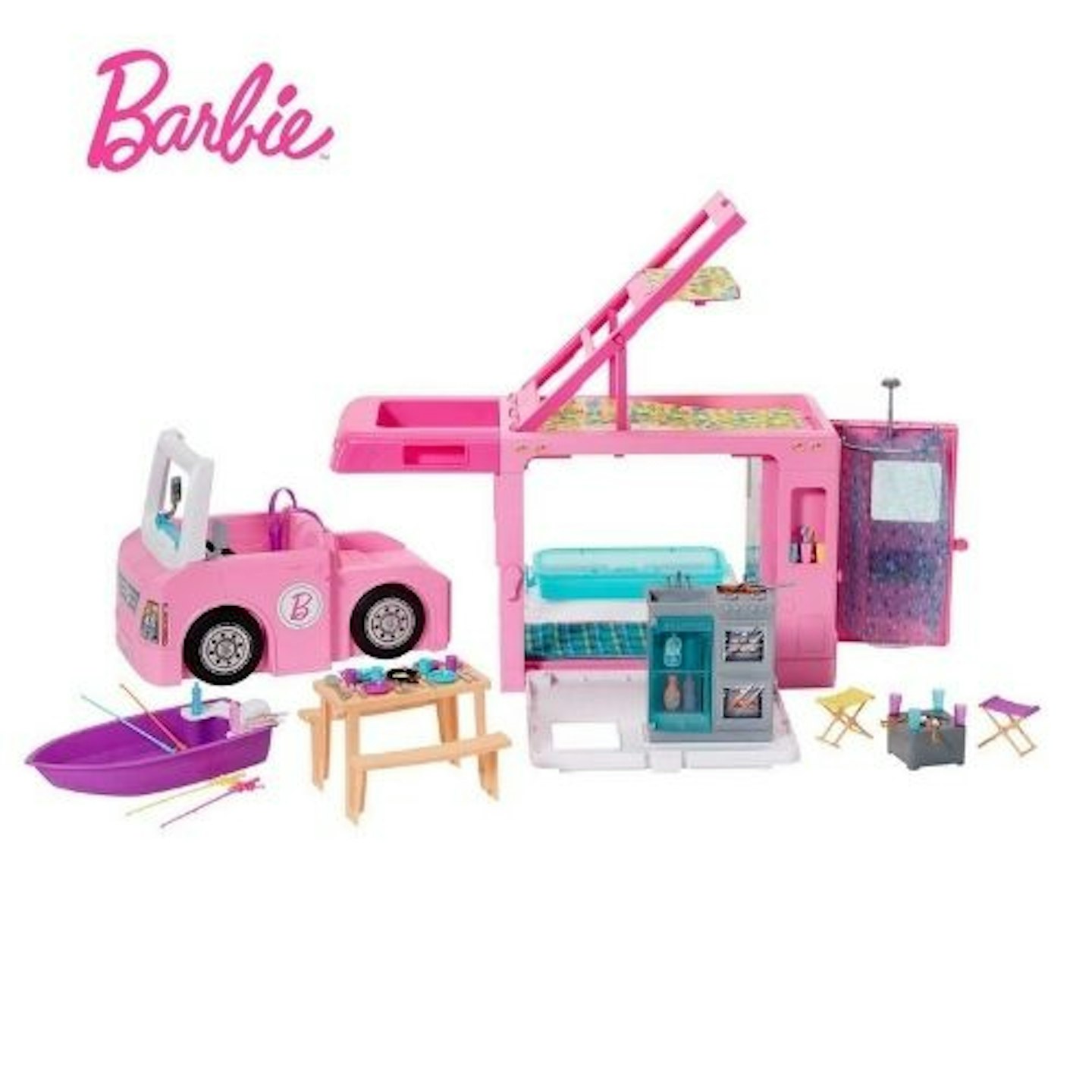 Barbie 3-in-1 Dream Camper Vehicle