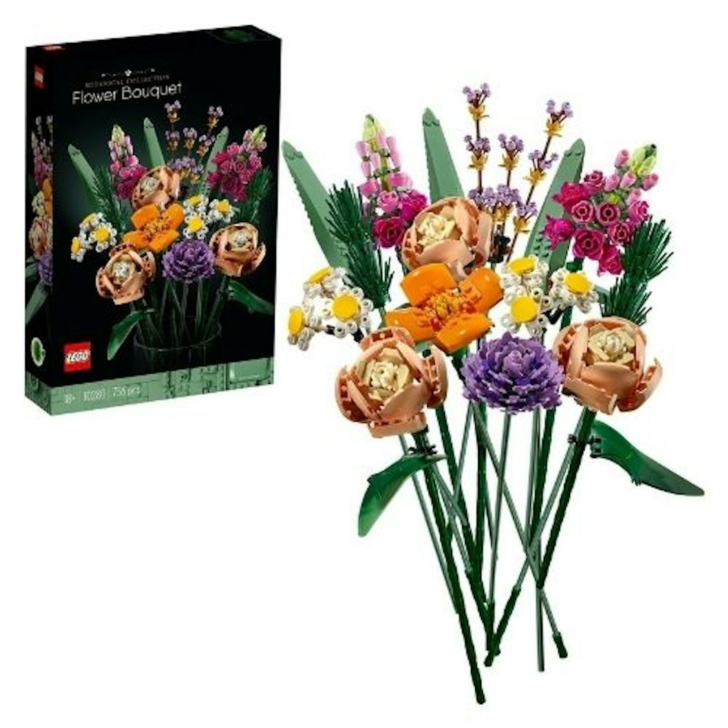 LEGO Creator Expert Flower Bouquet Set for Adults