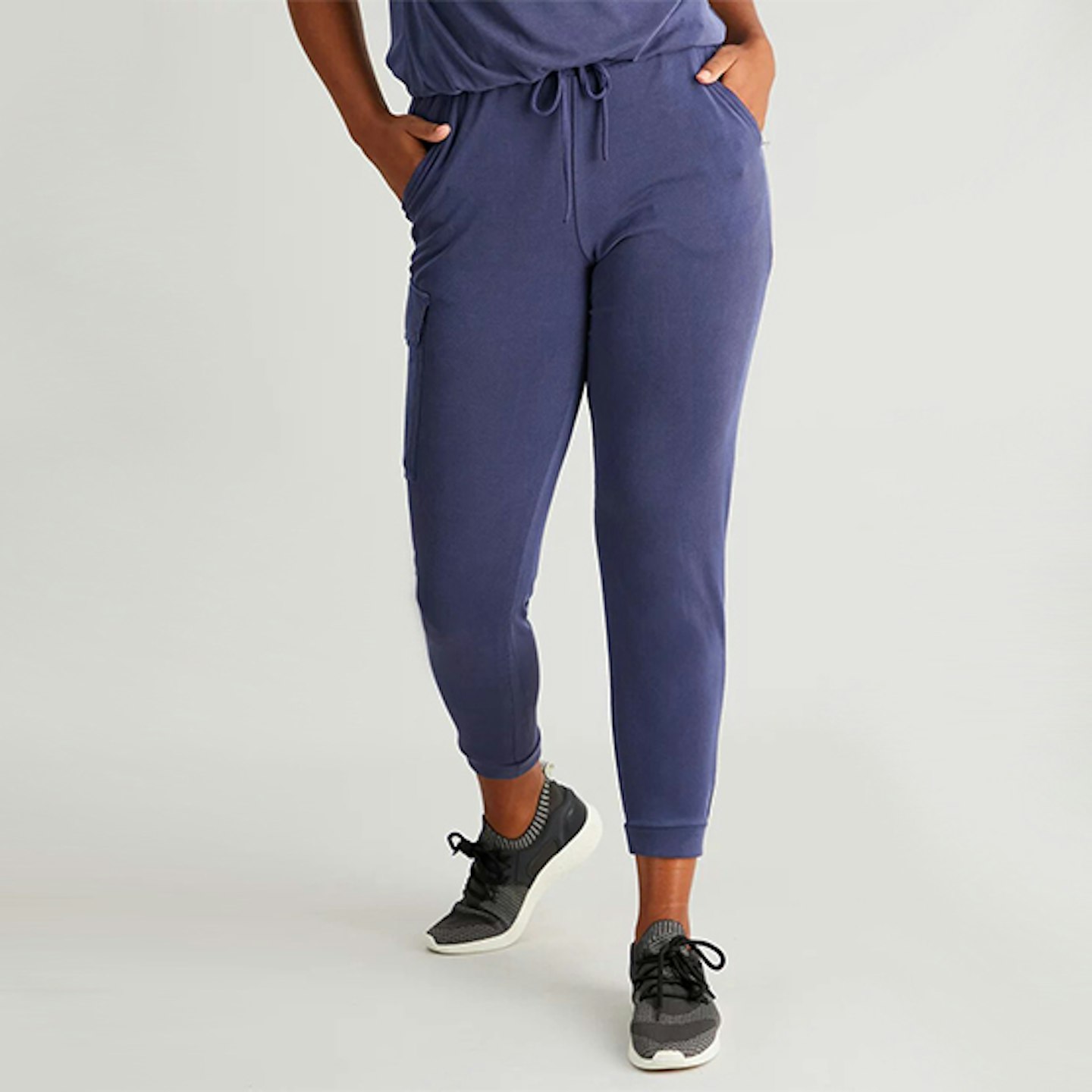 Active Navy Cupro Utility Joggers