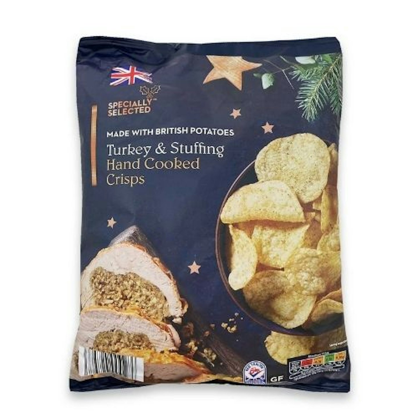 Specially Selected Turkey & Stuffing Hand Cooked Crisps