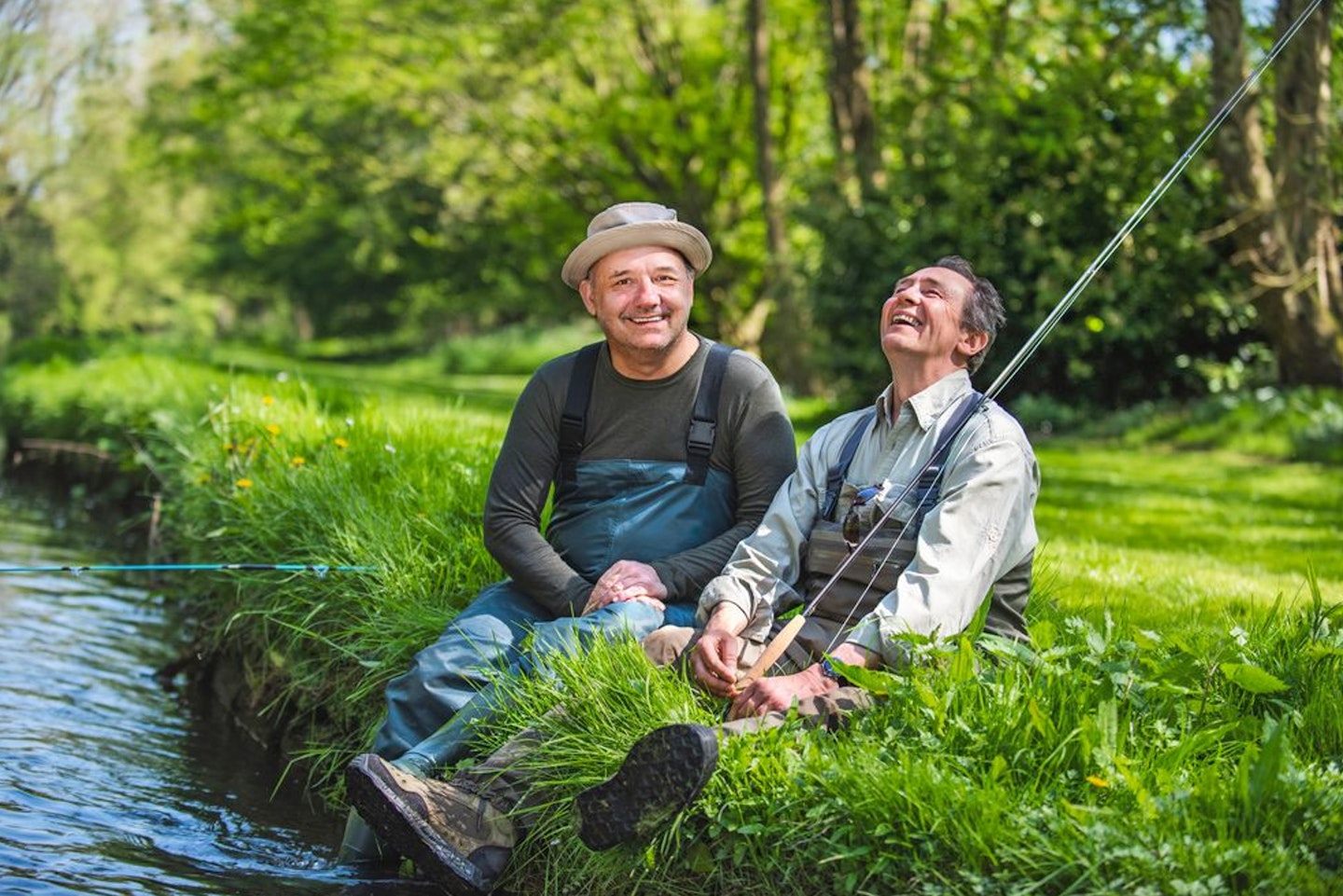 What qualities make for the best of angling buddies?