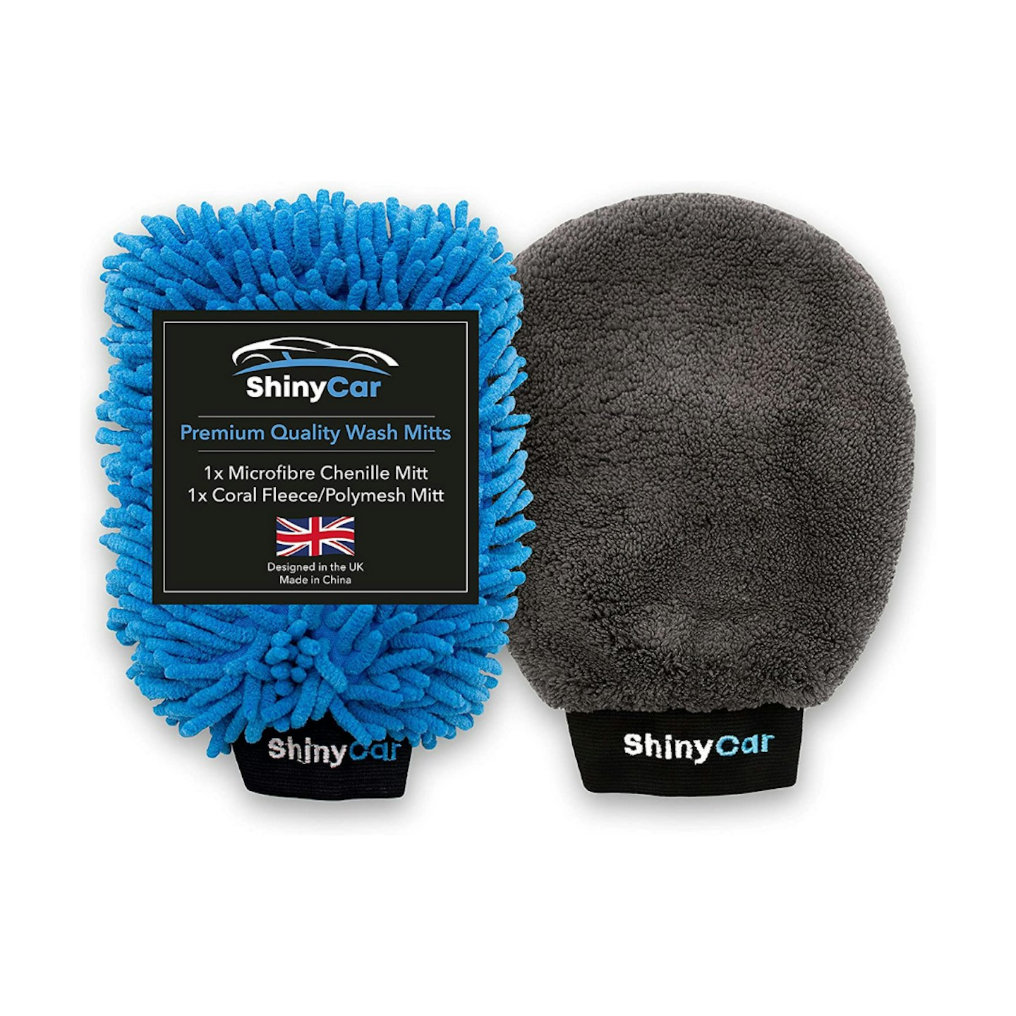 ShinyCar UK Premium Car wash Mitt Kit