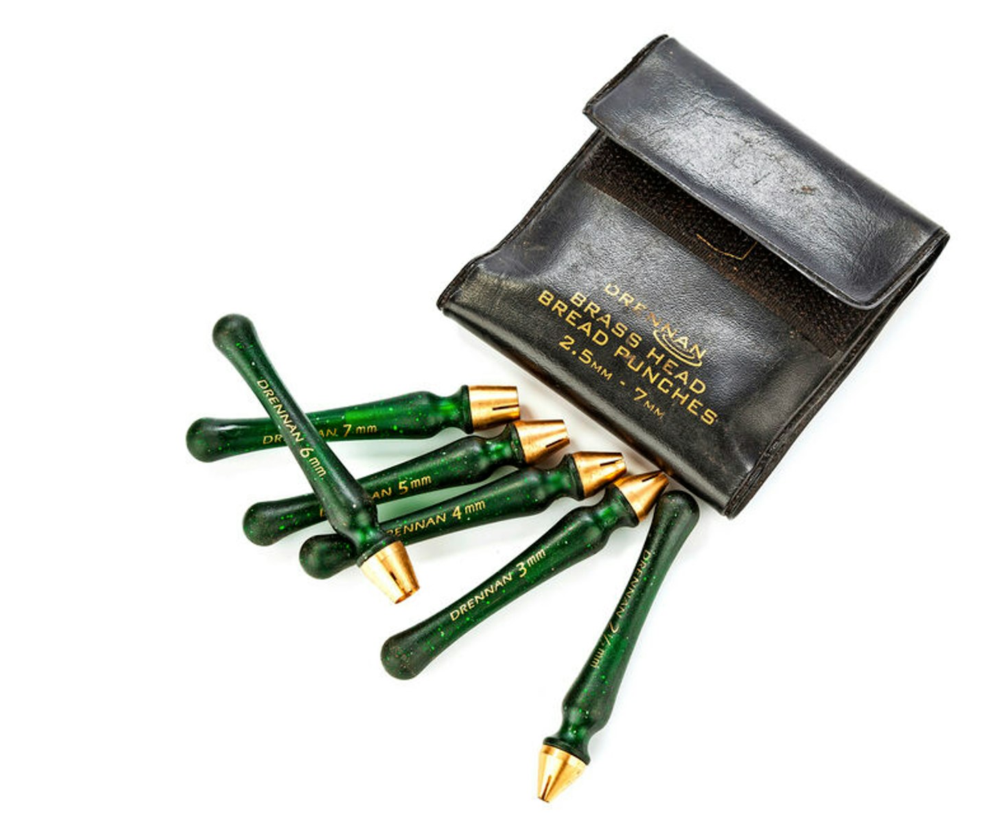 Drennan Brass Head Bread Punches