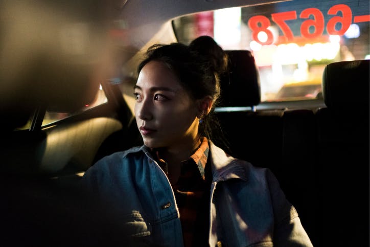 Woman taxi 