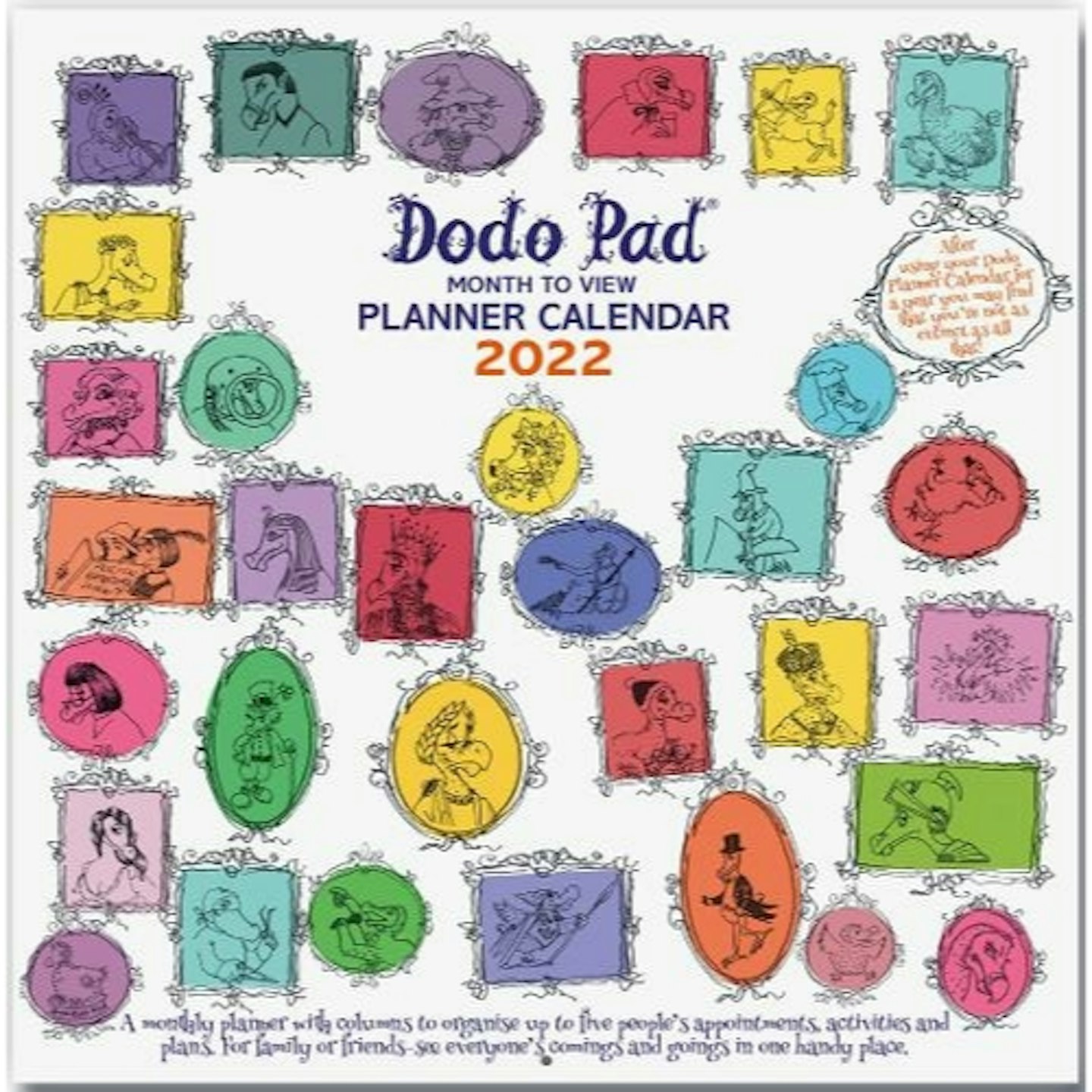 Dodo Pad Original 2022 Family Planner