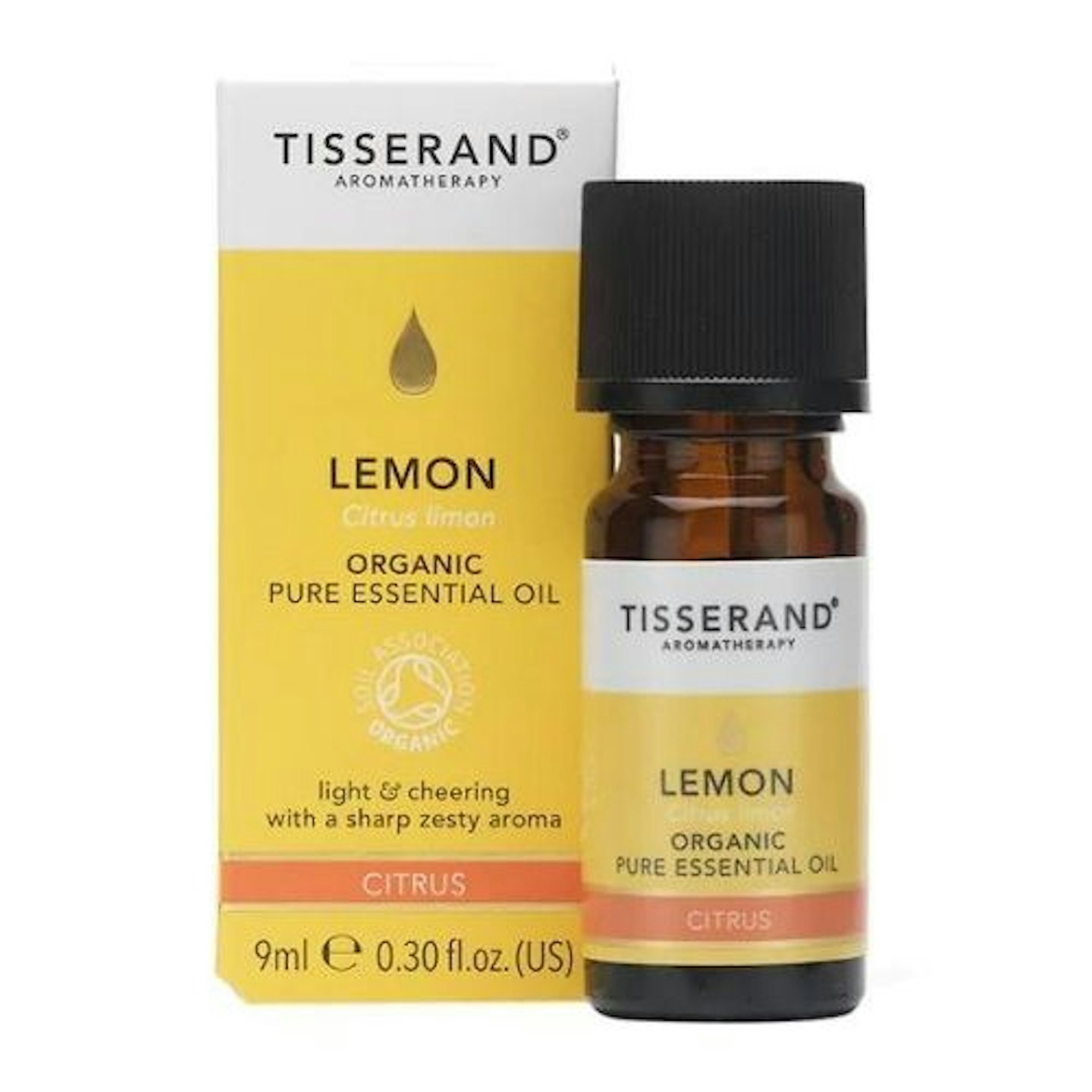 Tisserand Lemon Organic Essential Oil 9ml