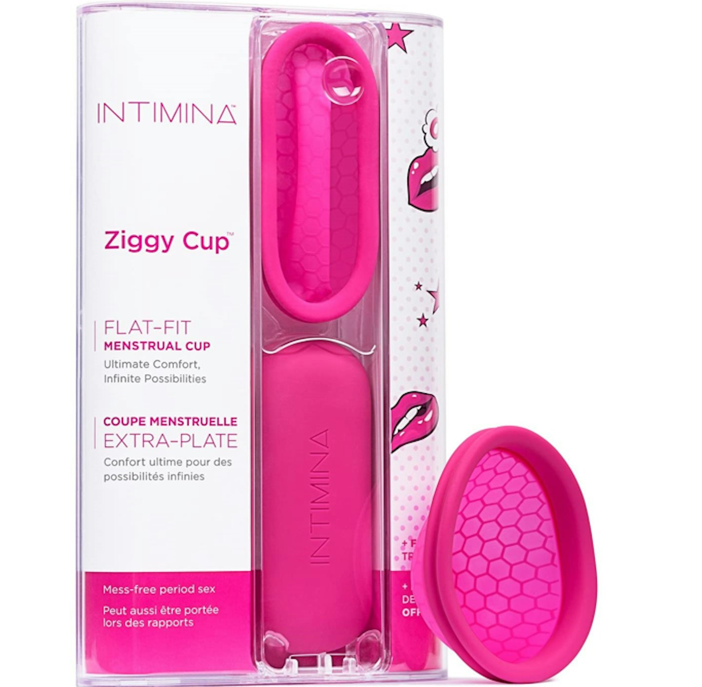 Intimina Ziggy Cup - Super Thin Reusable Menstrual Cup