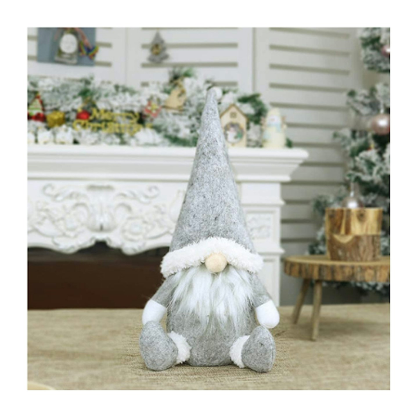 LucaSng Christmas Ornaments Plush Gnome Doll