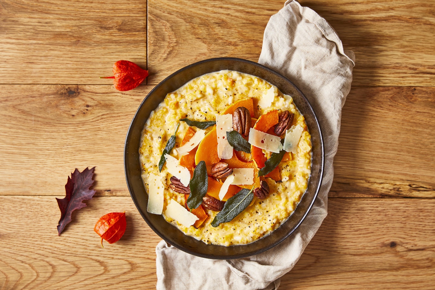 Pumpkin risotto