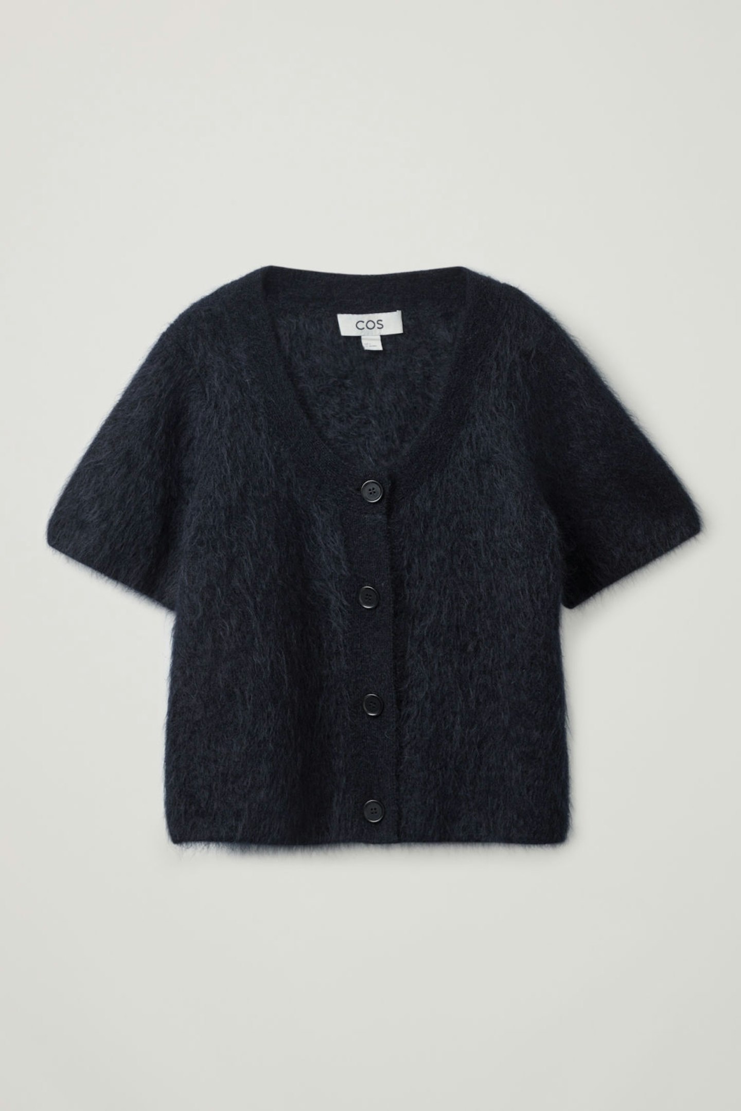 COS, Short Sleeve Mohair Cardigan, £79